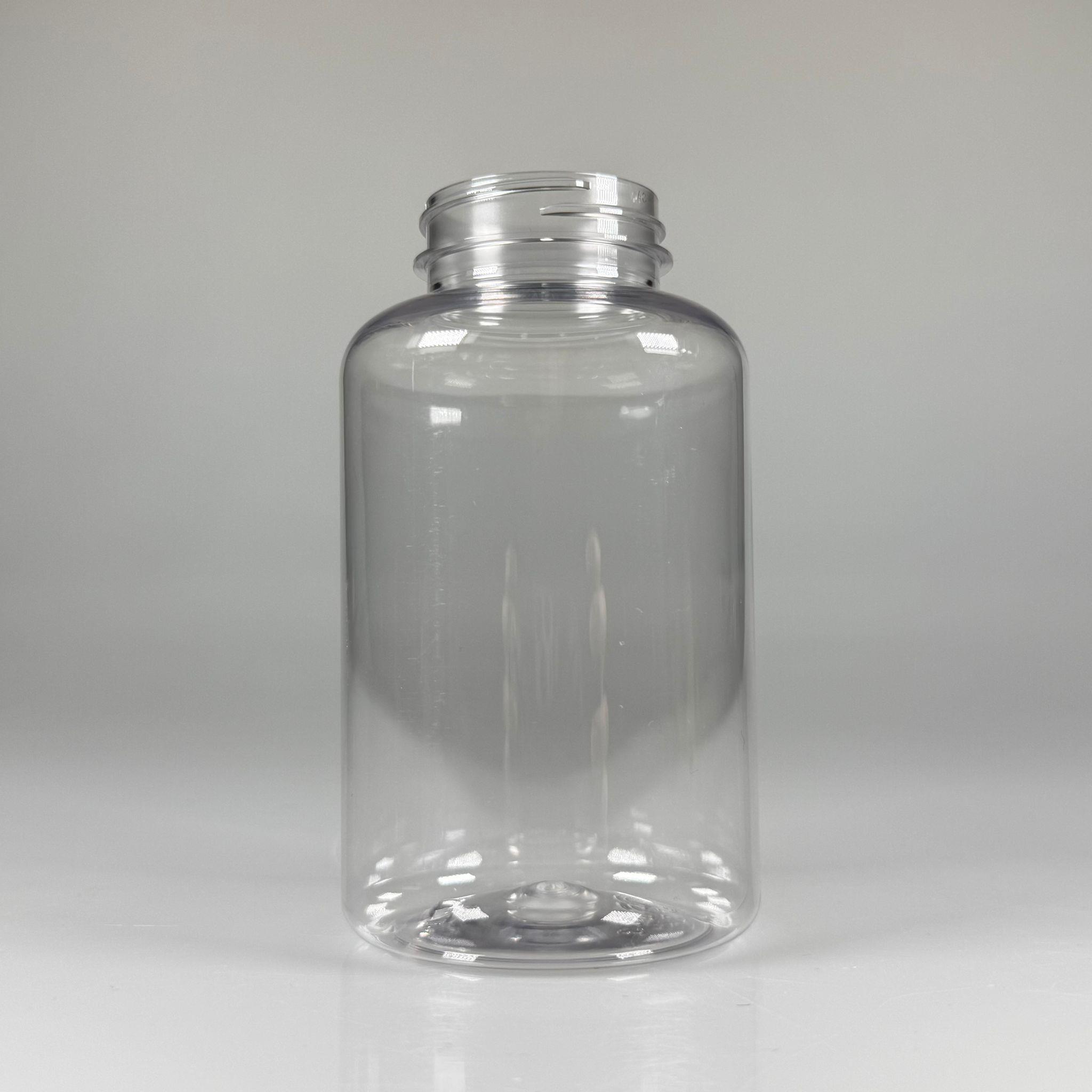 400 CC ŞEFFAF PET TABLET ŞİŞESİ - 45 AĞIZ KAPAKSIZ - 400 ML KAPSÜL KUTUSU - İLAÇ ŞİŞESİ - MEDİKAL HAP ŞİŞESİ - FARMASÖTİK KAVANOZ