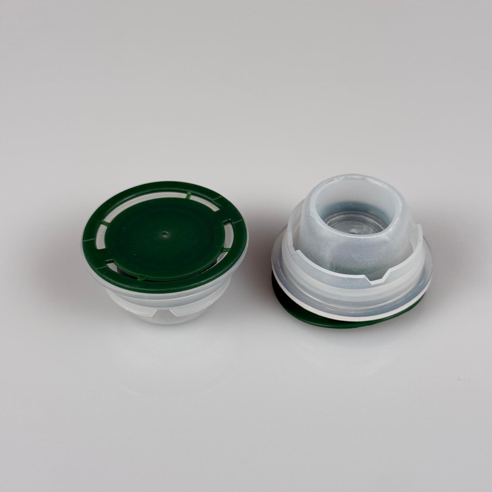 32 MM YEDEK YAĞ TENEKE KAPAĞI - Çakma Metal TENEKE Kapağı - YEŞİL N2 KA NG BERİCAP