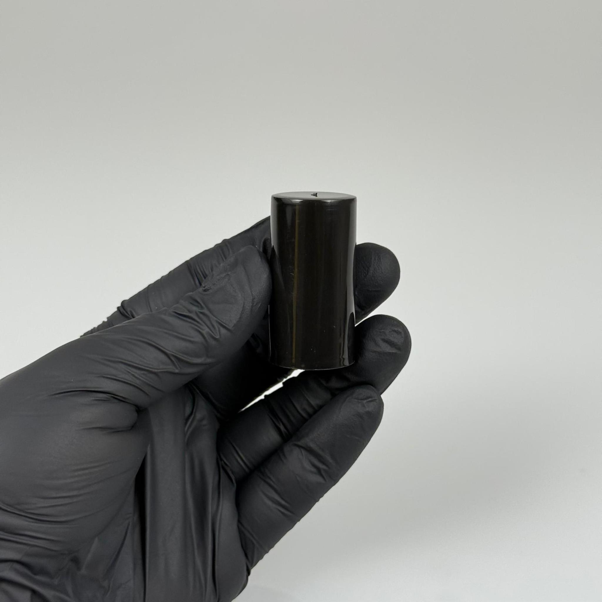 20 MM PARFÜM ŞİŞE KAPAĞI PLASTİK - SİYAH