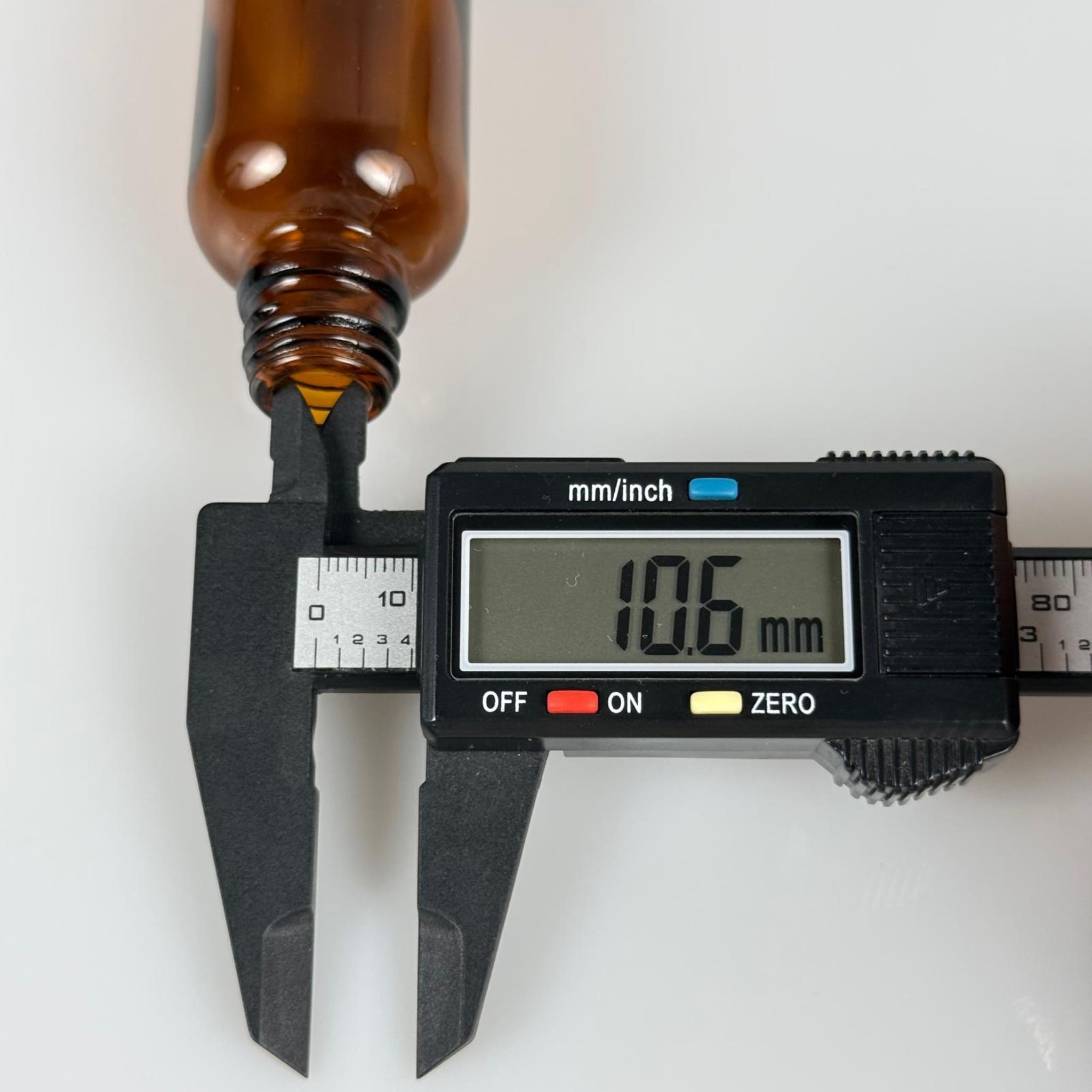 30 CC AMBER CAM ŞİŞE 18 MM İTHAL