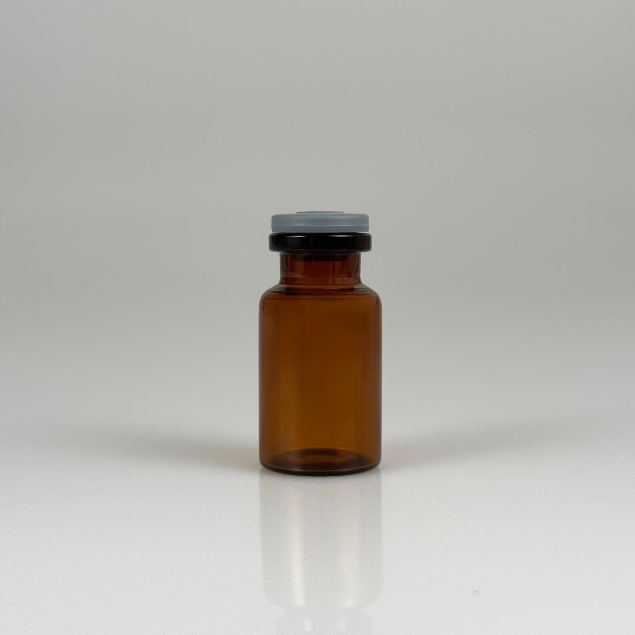 24x45 MM İNCE BOROSİLİKAT FLAKON CAM ŞİŞE 12 ML + BUTİL KAUÇUK TIPA 20 MM - AMBER CAM İLAÇ, ECZA, PENİSİLİN, MEDİKAL, LABORATUVAR, FARMASÖTİK ŞİŞELERİ