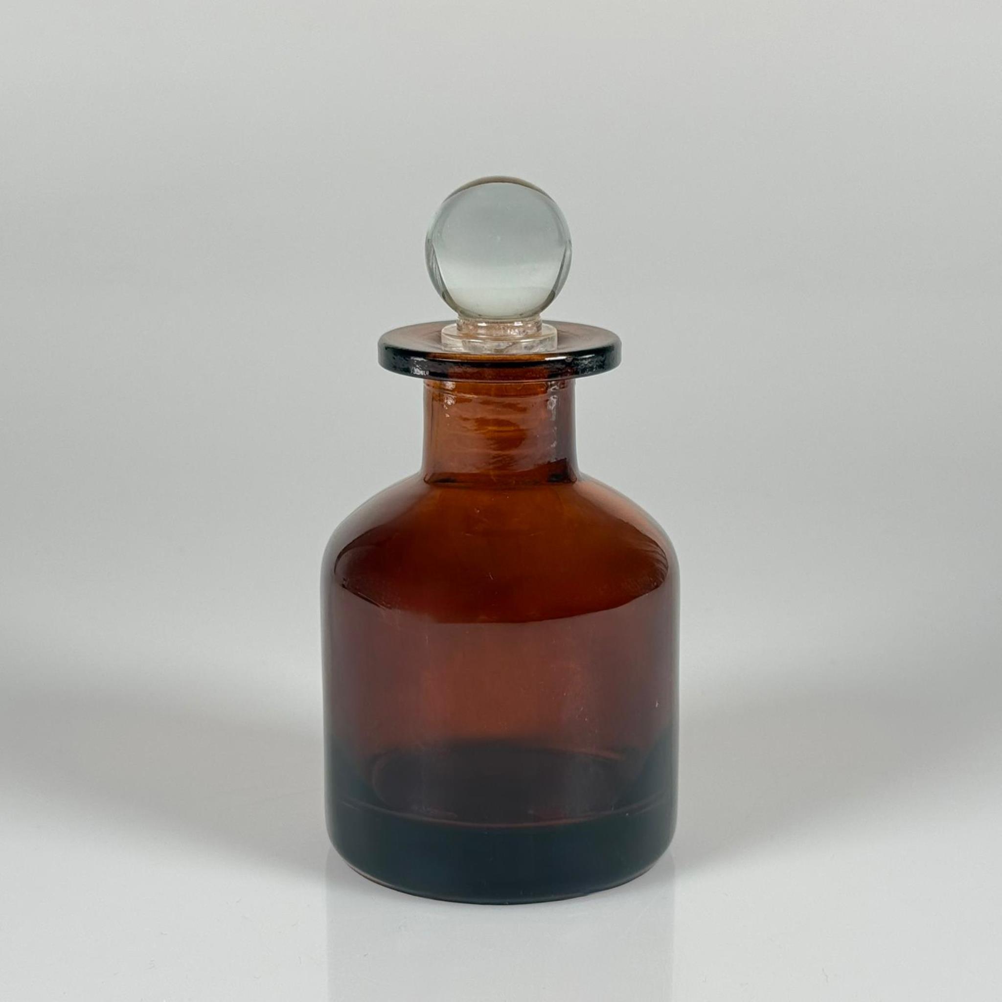 150 CC AMBER SİLİNDİR BAMBU CAM ESANS ŞİŞESİ - 150 ML KOKU, ESANS, PARFÜMERİ ŞİŞESİ - CAM TIPALI TAKIM