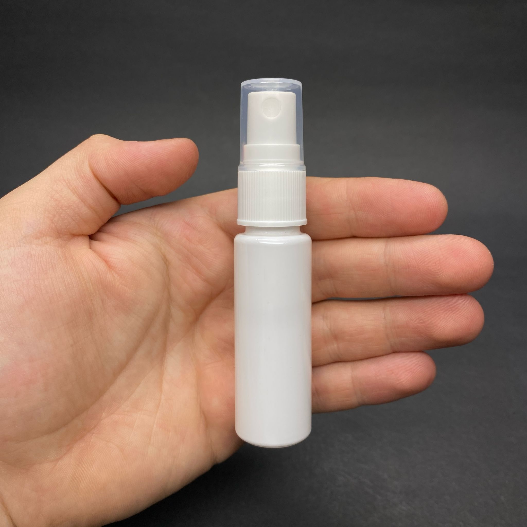 20 CC BEYAZ PET ŞİŞE - BEYAZ SPREYLİ TESTER 20 ML PLASTİK ŞİŞE