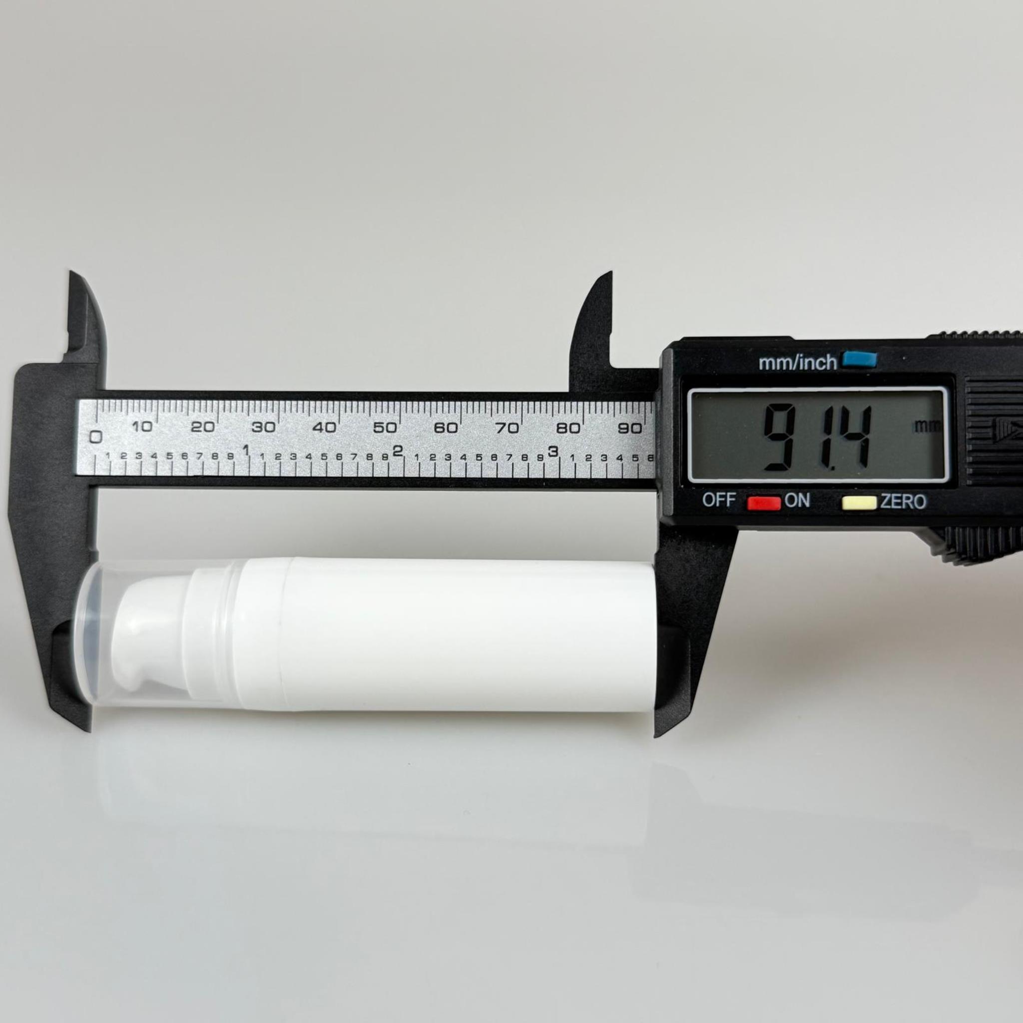 BOŞ KREM VE LOSYON ŞİŞESİ 15 ML BOŞ AİRLESS ŞİŞE - HAVASIZ POMPALI BEYAZ AİRLESS ASANSÖR ŞİŞE - GÜNEŞ KREMİ , TONİK VB AMBALAJI