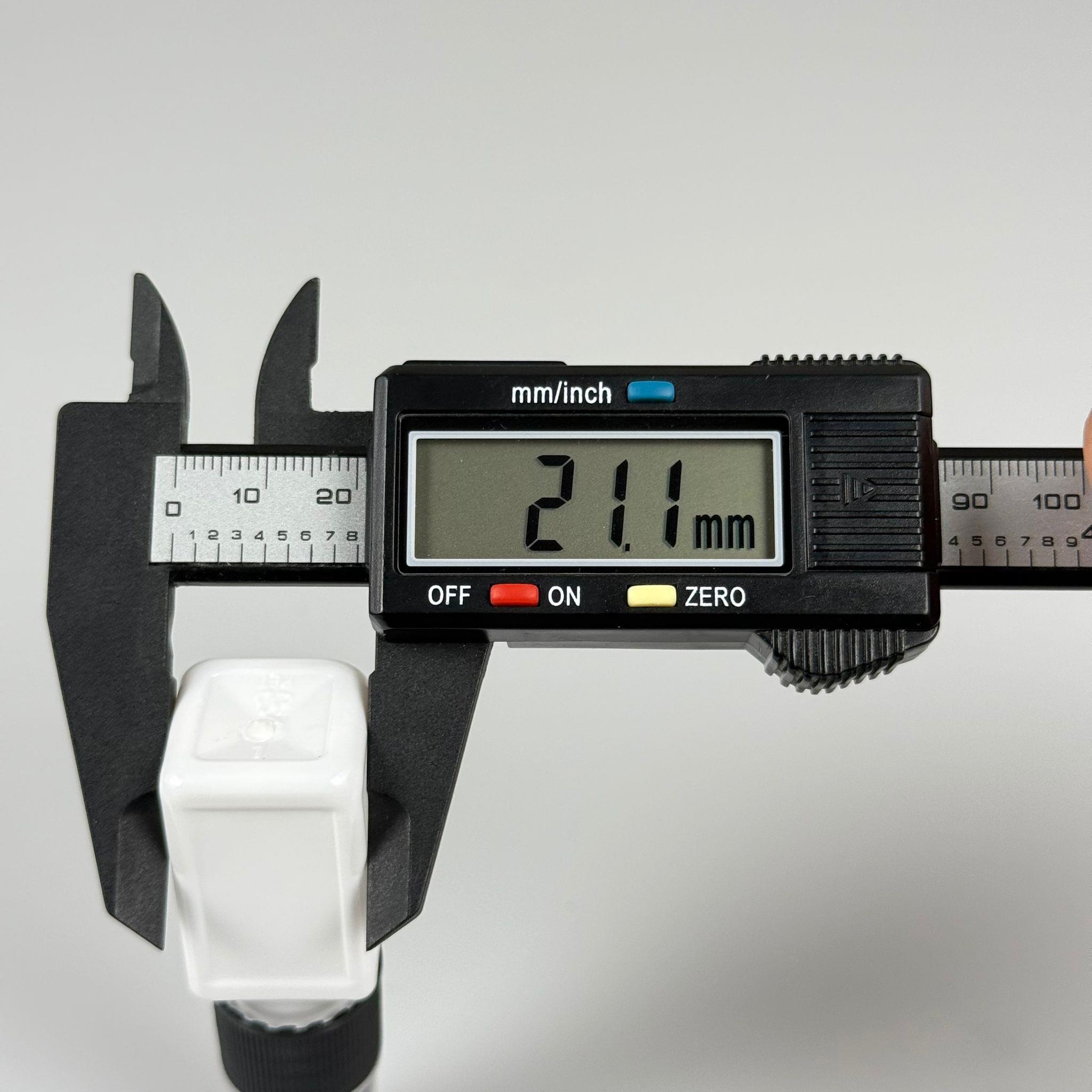 10 CC BEYAZ KARE PET ŞİŞE - SİYAH SPREYLİ TESTER 10 ML PLASTİK ŞİŞE