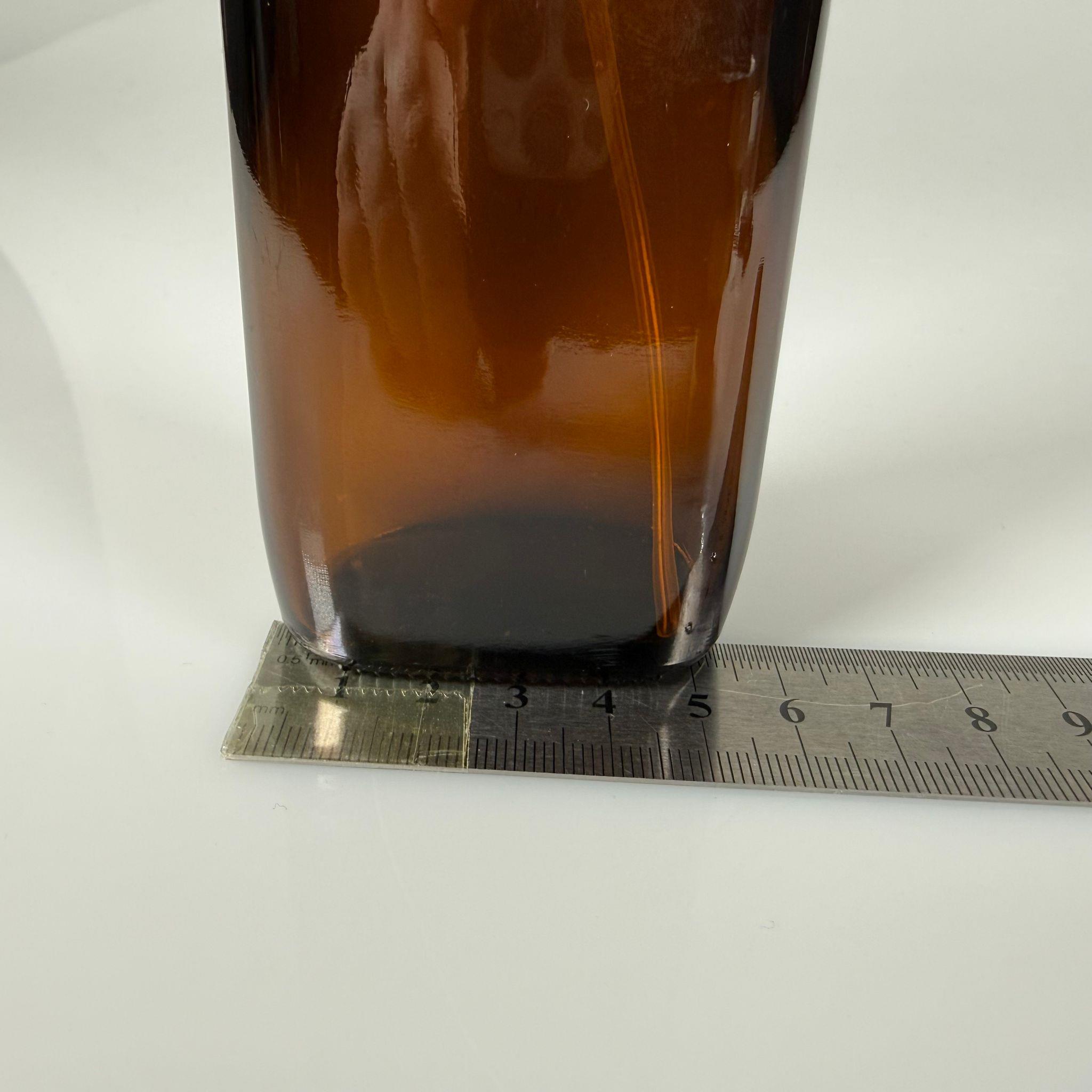 150 CC YASSI AMBER GOLD SPREY BAŞLIKLI CAM ŞİŞE - 150 ML KAHVERENGİ FISFIS KAPAKLI ŞİŞE