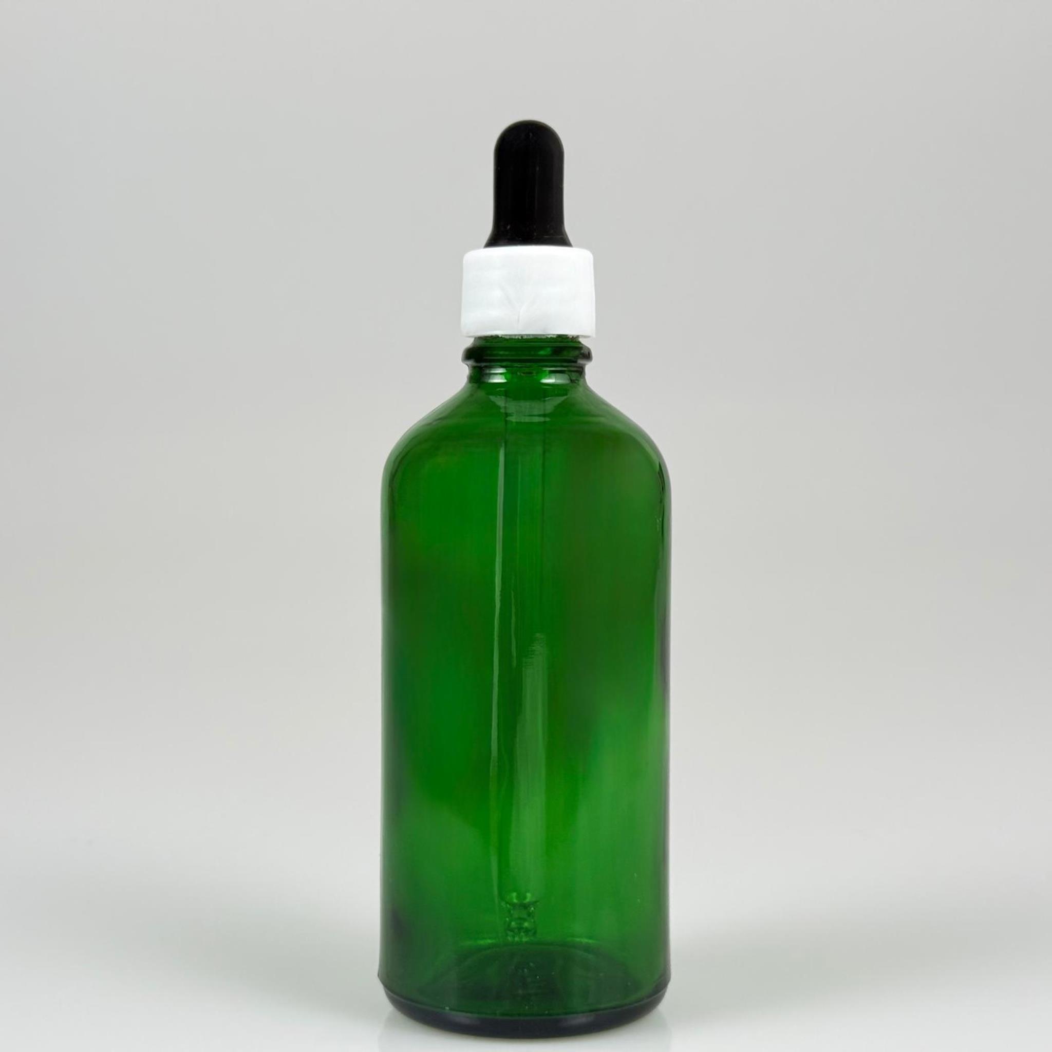 100 CC YEŞİL CAM DAMLALIKLI ŞİŞE - SİYAH EMZİK + BEYAZ DÜZ KAPAK + CAM PİPET TAKIM - 100 ML YEŞİL DAMLALIKLI ŞİŞE SETİ