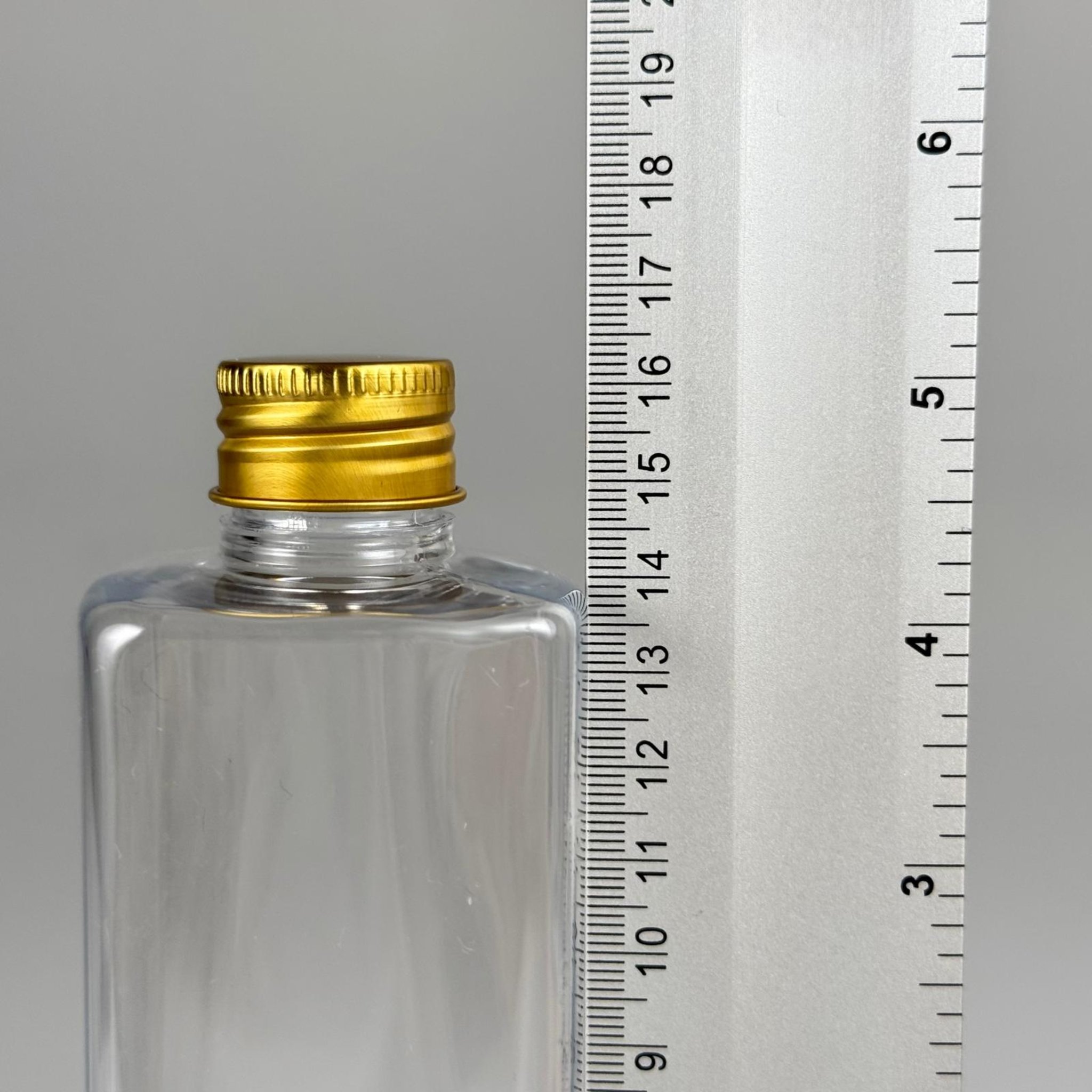 300 CC KARE PET ŞİŞE (31 GR - 24 AĞIZ) + KÖPÜK CONTALI GOLD METAL ALÜMİNYUM KAPAK + KOLONYA TIPALI TAKIM - 300 ML KAPAKLI PLASTİK ŞİŞELER
