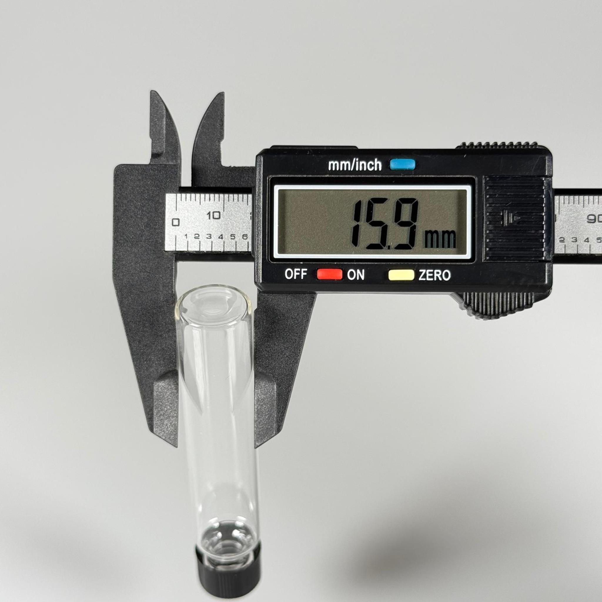 10 CC ŞEFFAF CAM ŞİŞE - SİYAH KAPAKLI - 10 ML KAPAKLI CAM ŞİŞE