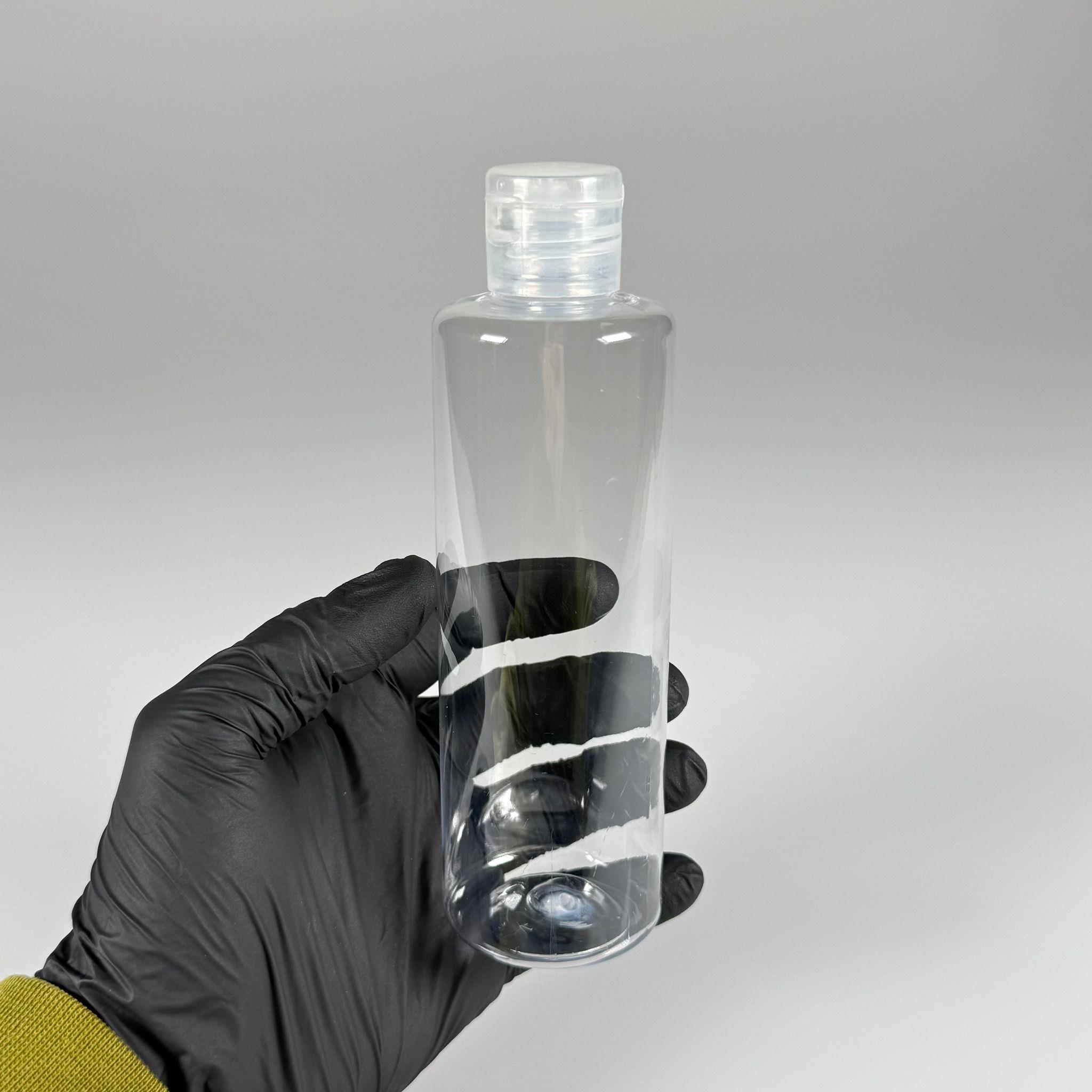 250 CC PET ŞİŞE - ŞEFFAF FLİPTOP AKITICI KAPAKLI - 250 ML AKITICILI PLASTİK ŞİŞE