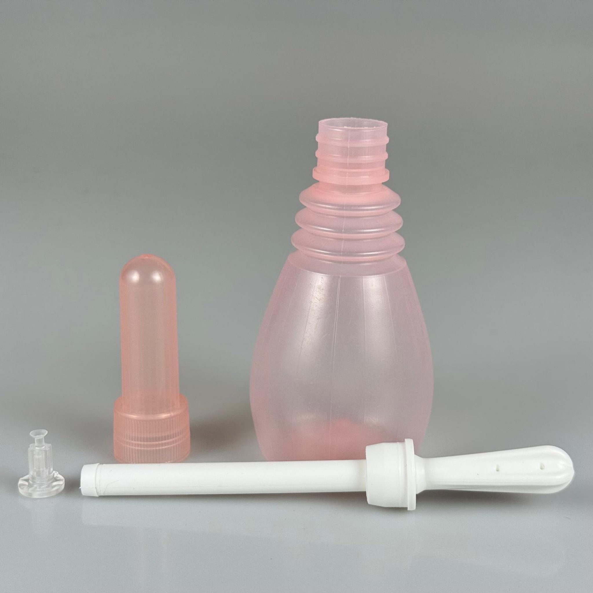 150 CC LAVMAN ŞİŞESİ - 150 ML KİLİTLİ BAŞLIKLI SIKILABİLİR YUMUŞAK PEMBE YARI SAYDAM LAVMAN ŞİŞESİ
