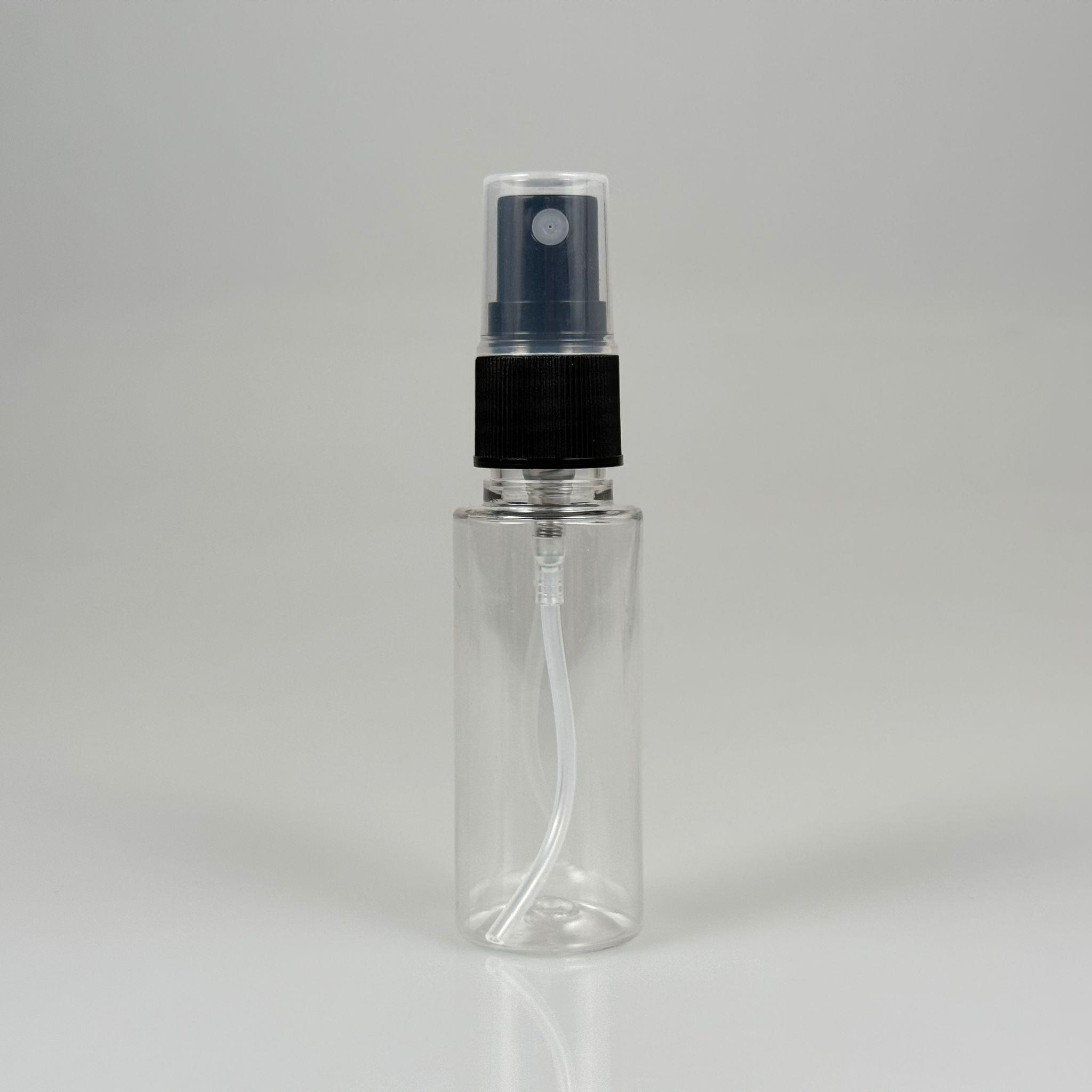 25 CC PLASTİK ŞİŞE - SİYAH SPREYLİ - 25 ML SPREYLİ PET ŞİŞE