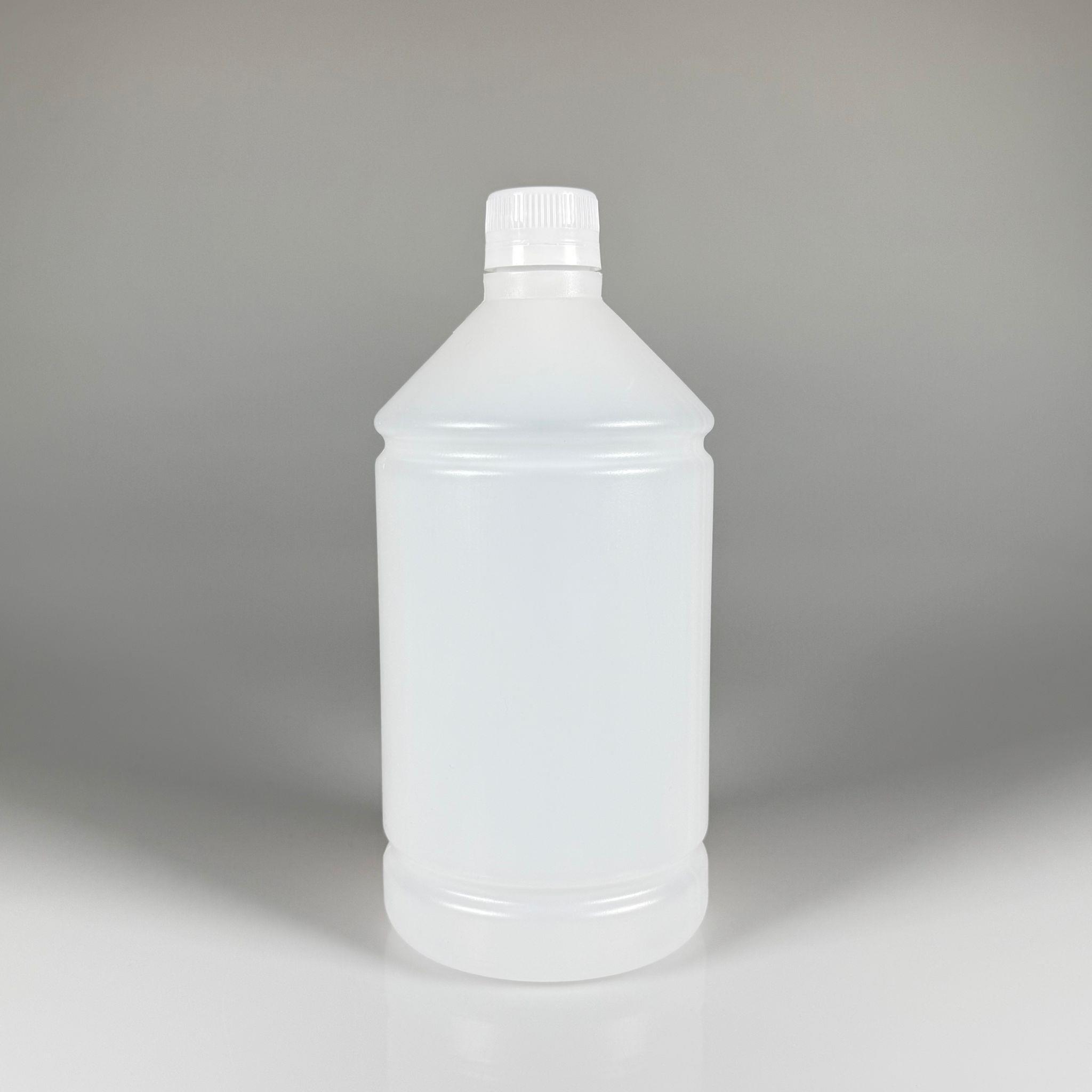 1000 CC TİNER ŞİŞESİ - BEYAZ KİLİTLİ KAPAKLI - 1000 ML KİMYASALA DAYANIKLI PLASTİK ŞİŞE - 1 LT POLİETİLEN ŞİŞE