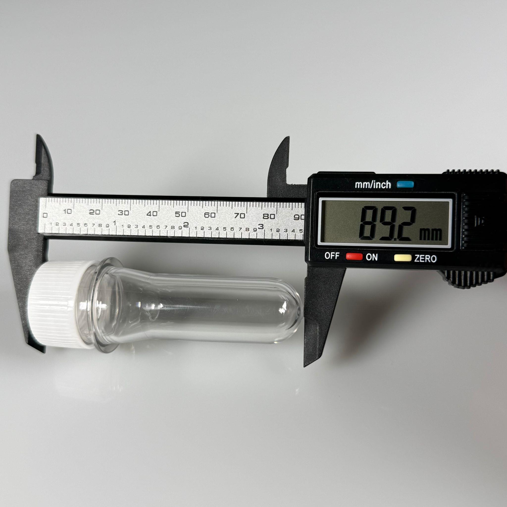 9 CM TÜP - 20 CC UZUN KALIN (20 GR) PET ŞİŞE  - BEYAZ PLASTİK KAPAKLI  - BAHARAT, DENEY TÜPÜ, AYAKKABI BAĞCIĞI VB İÇİN PLASTİK TÜP