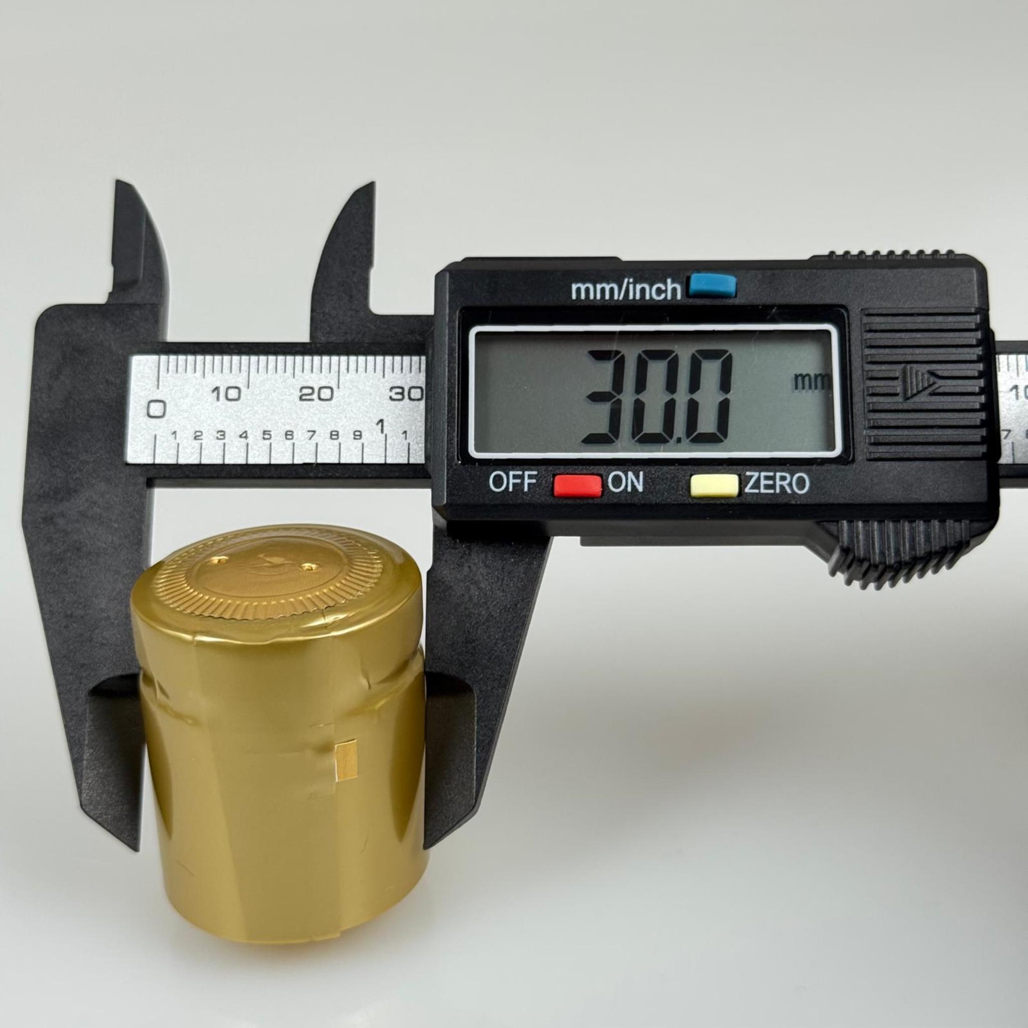 30X32 KAPŞON GOLD (28 MM AĞIZ CAM ŞİŞELERE, YASSI COLDBREW ŞİŞESİNE UYAR)