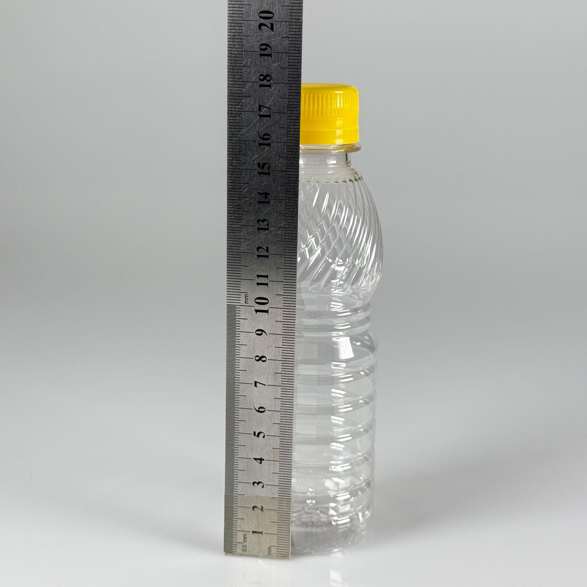 0,25 LT KİLİTLİ KAPAKLI PET ŞİŞE - SARI KAPAKLI 250 CC BOŞ PET ŞİŞE