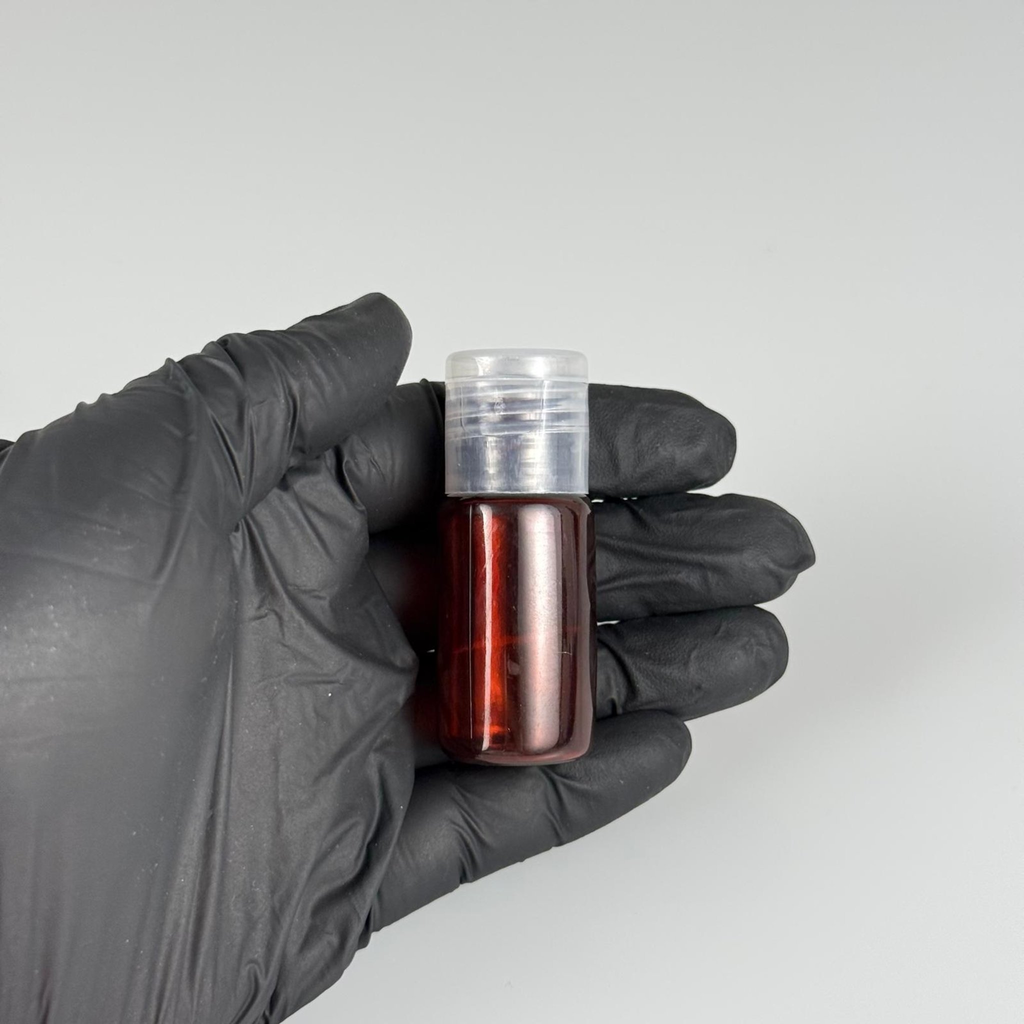 10 ML AÇILIR KAPAKLI AMBER KAHVERENGİ PET ŞİŞE - 10 CC ŞEFFAF ŞİŞE + ŞEFFAF FLİPTOP KAPAKLI TAKIM