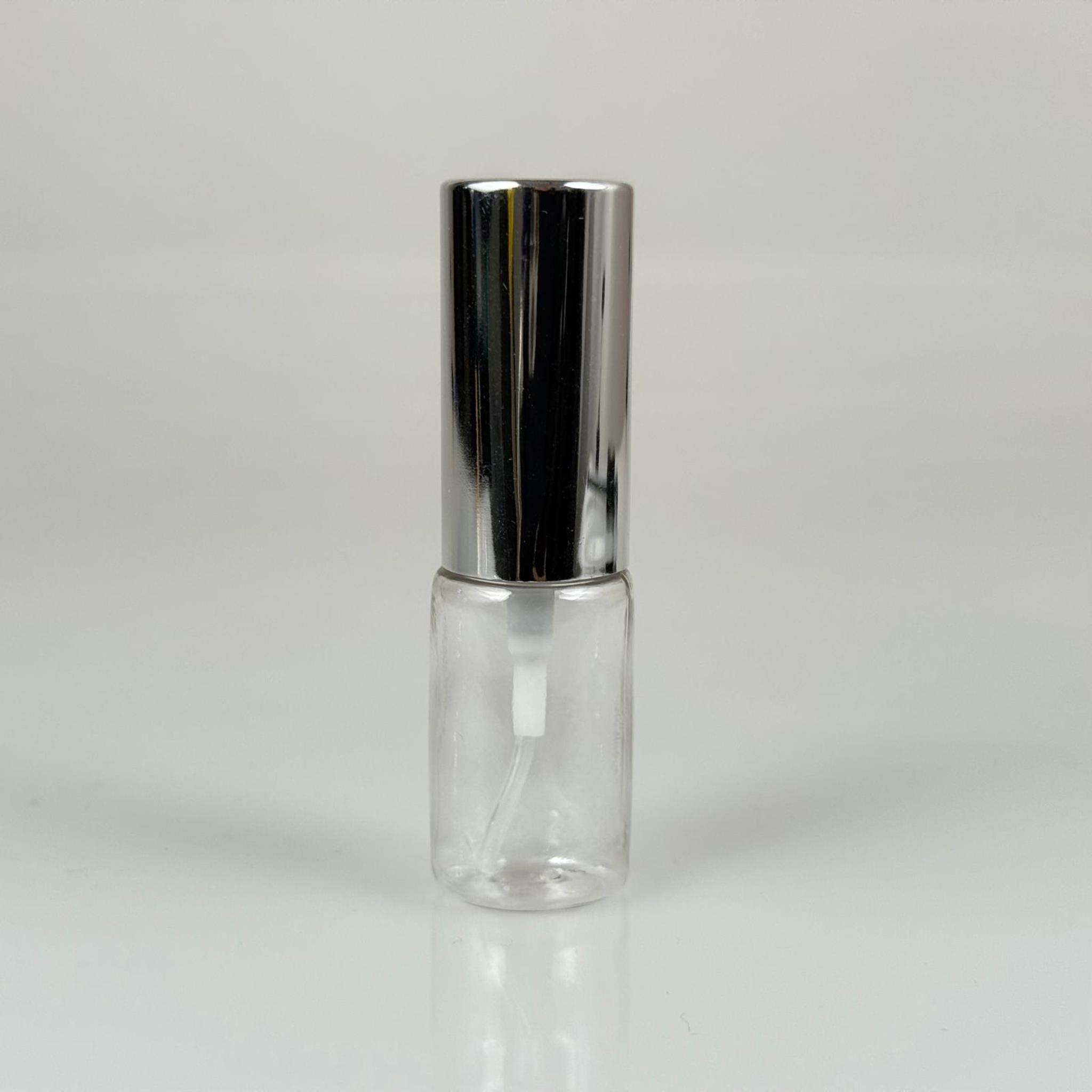 10 ML PET KOLONYA, PARFÜM VB ŞİŞELERİ - METAL ALÜMİNYUM GÜMÜŞ KAPAK + VİDALI SPREY + 10 CC SHOT ŞİŞE SET TAKIM