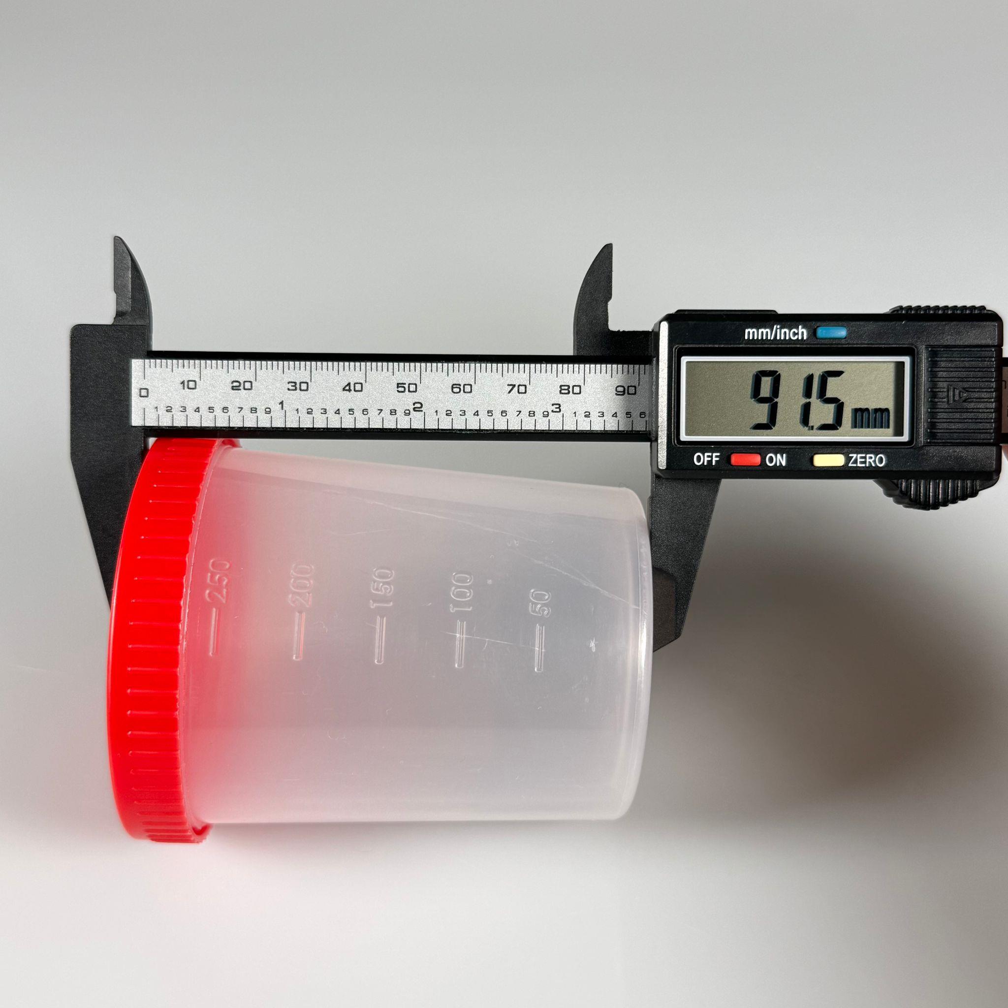 250 CC ŞEFFAF NUMUNE KABI + SIZDIRMAZ KIRMIZI KAPAK - OTEL, LABORATUVAR, YEMEKHANE, RESTORAN. HASTANE VB İÇİN KAVİKA NUMUNE KAVANOZU - GIDAYA UYGUN PAKETLİ ÖRNEK KAVANOZLARI