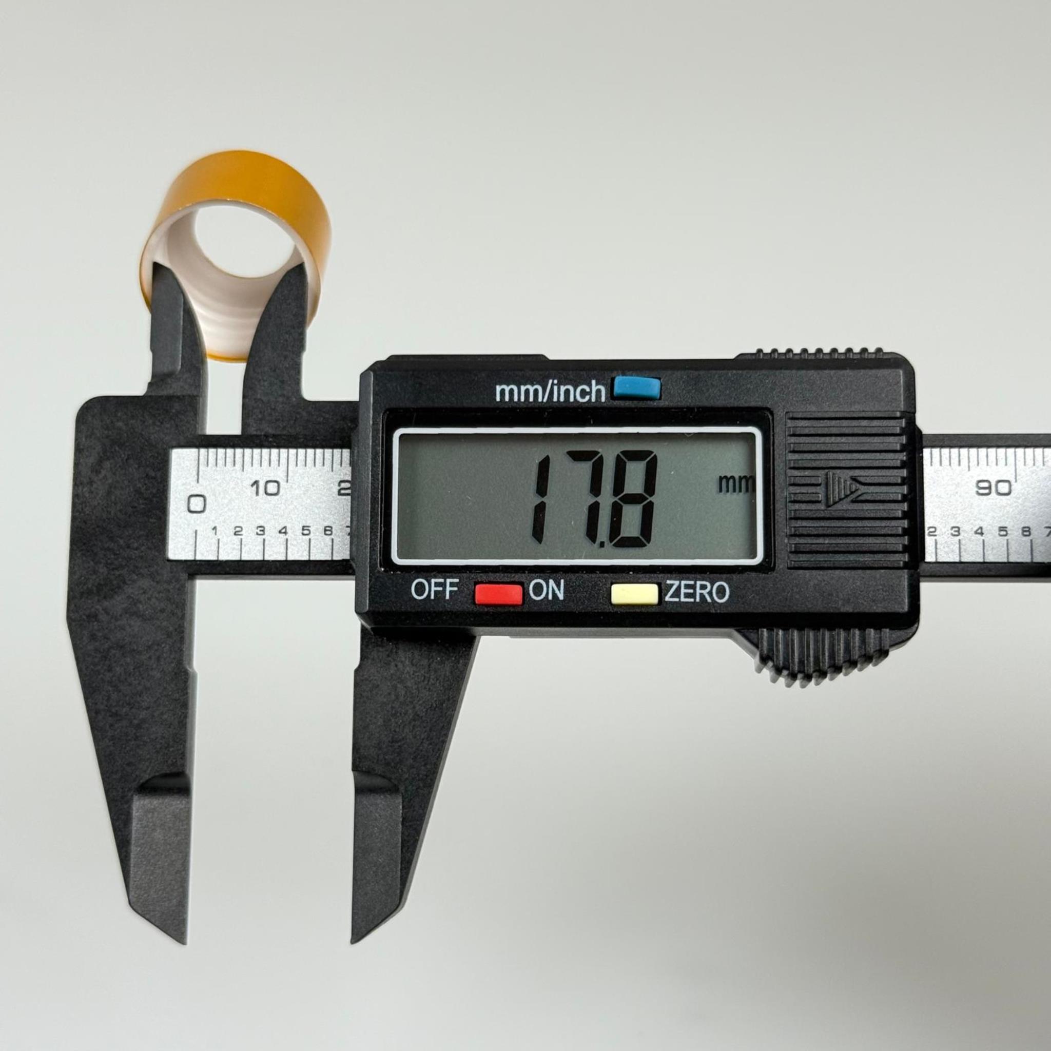 18 MM DELİKLİ GOLD METALİK KAPLAMALI KAPAK (DAMLALIK İÇİN)