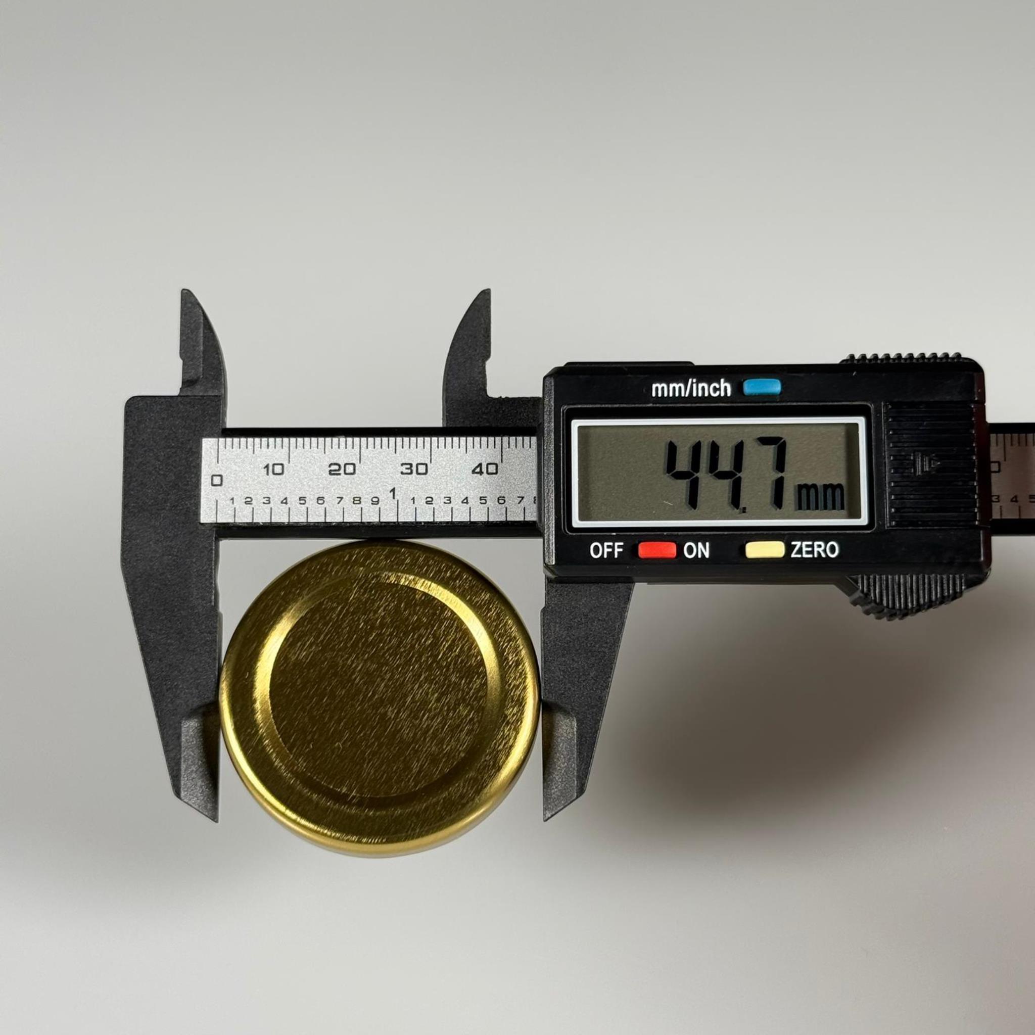 43 MM TWİST-OFF GOLD METAL KAPAK