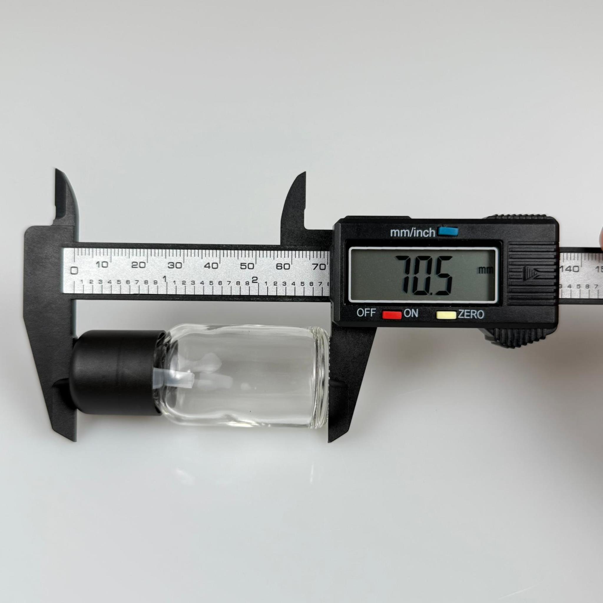 15 CC ŞEFFAF CAM ŞİŞE + İÇTEN DAMLALIKLI ÇOCUK KİLİTLİ SİYAH KAPAK - SAYDAM 15 ML KİLİT KAPAKLI DAMLATMALI ŞİŞE