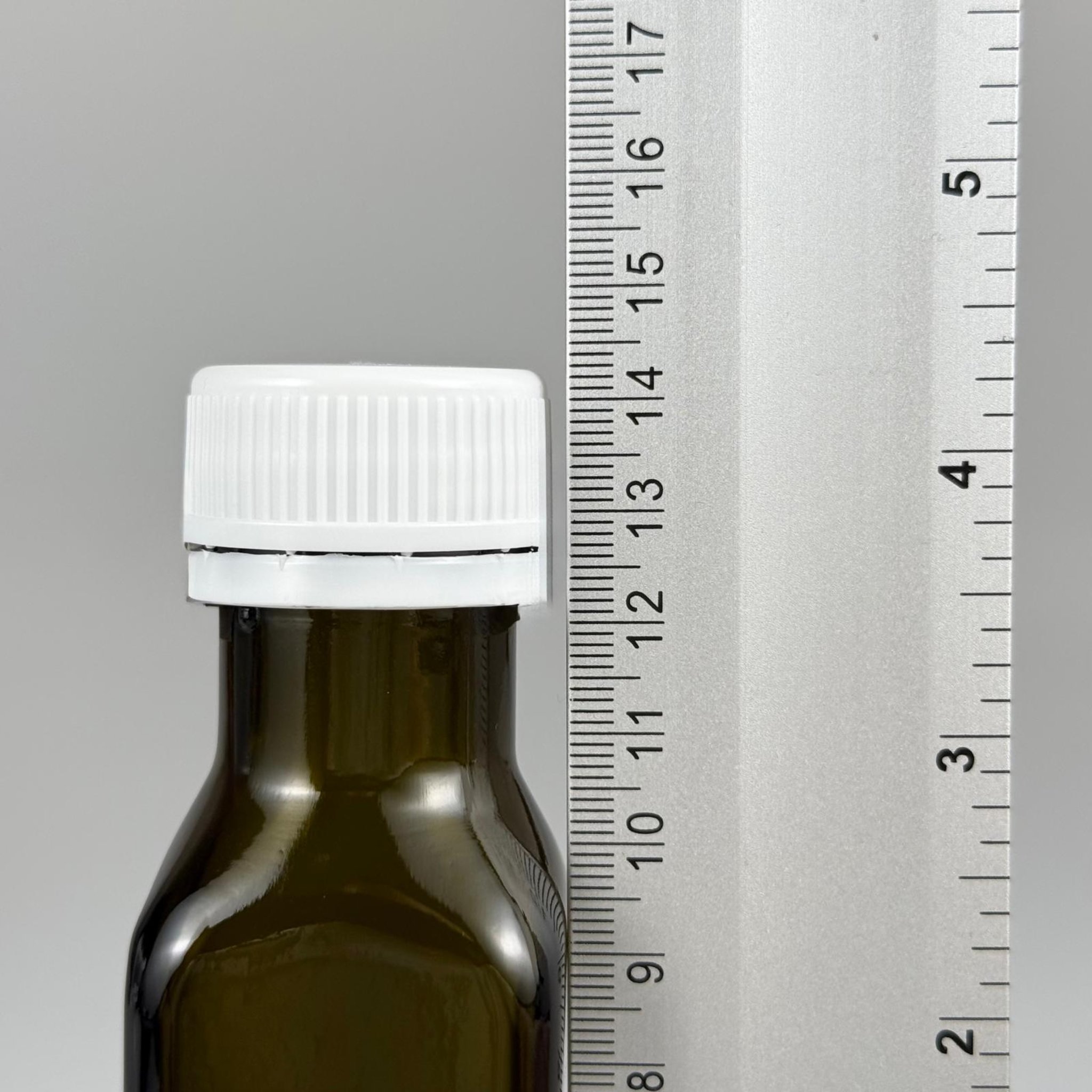 100 CC MARASKA CAM ŞİŞE KOYU YEŞİL (31 MM AĞIZ) - CONTALI BEYAZ KİLİTLİ KAPAKLI - 100 ML KÖŞELİ KARE MARASCA YAĞ VE SOS ŞİŞELERİ