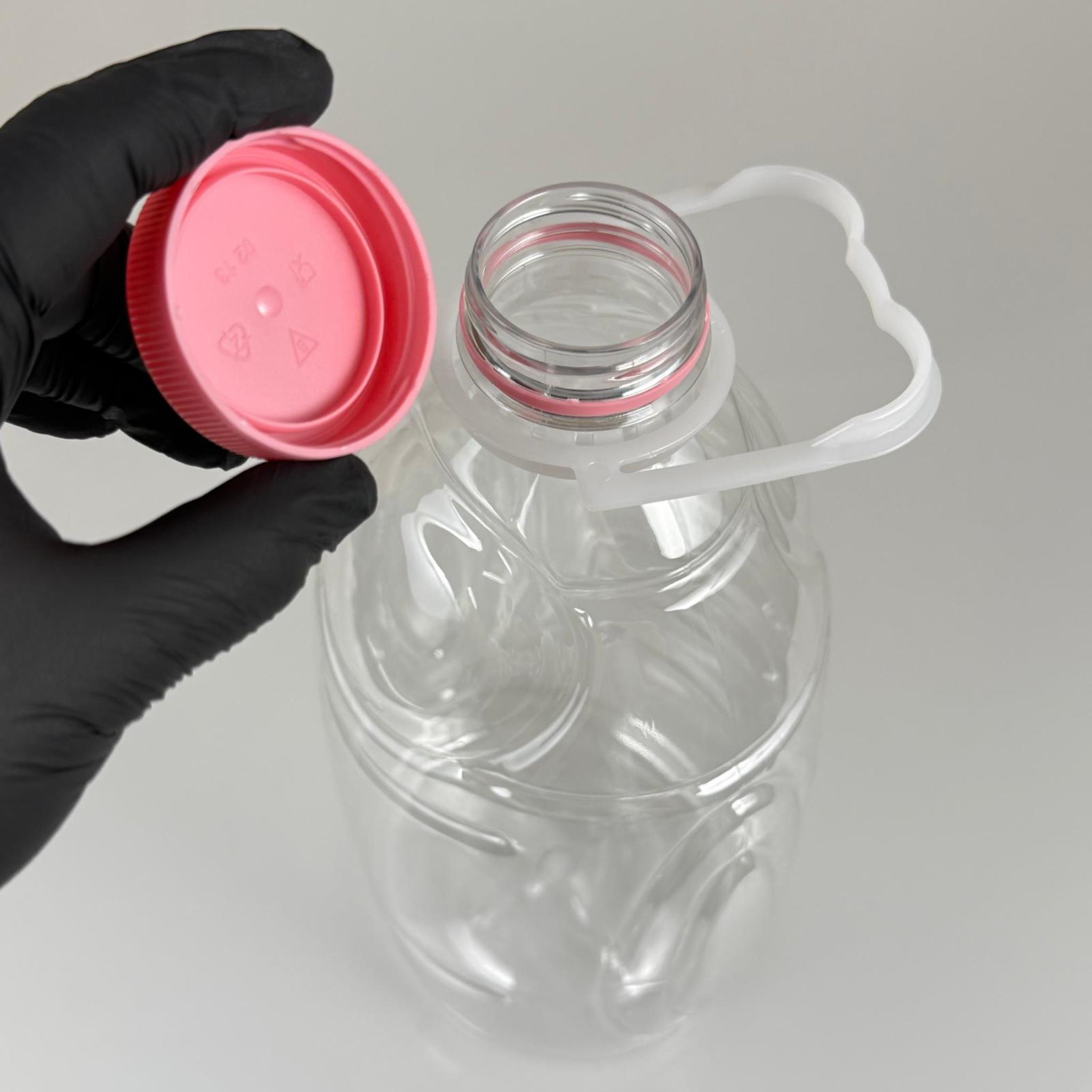 4000 CC SU PETİ PEMBE KAPAKLI - BEYAZ KULPLU 4 LT SU PETİ - KİLİT KAPAKLI - 4 LİTRE UCUZ UYGUN FİYATA BOŞ PET ŞİŞELER