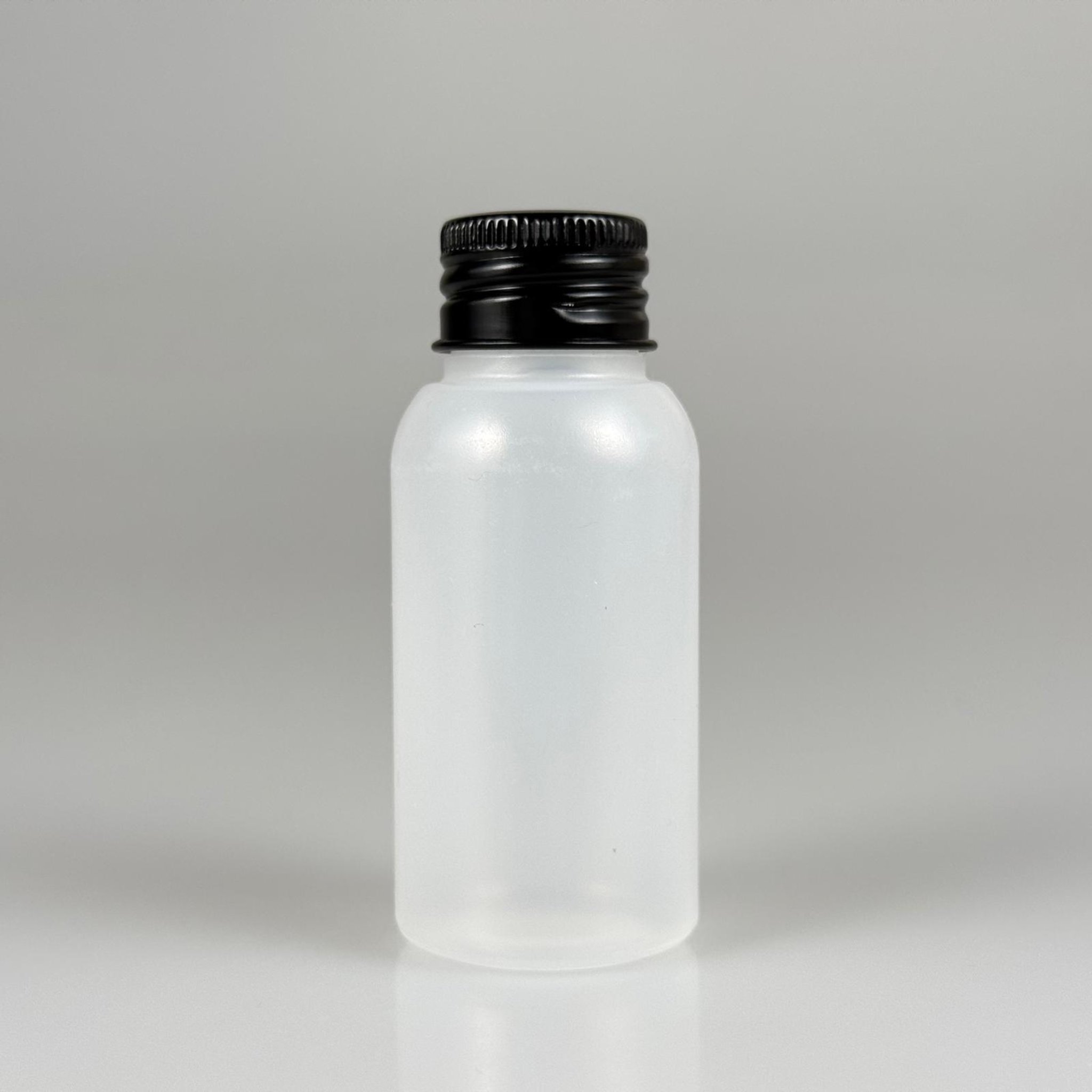 50 ML SIKILABİLİR YUMUŞAK POLİETİLEN PE PLASTİK ASETON ŞİŞESİ ( 24 AĞIZ ) + KÖPÜK CONTALI SİYAH METAL ALÜMİNYUM KAPAK TAKIM - 50 cc sos, yağ, kartuş, mürekkep vb için boş şişeler