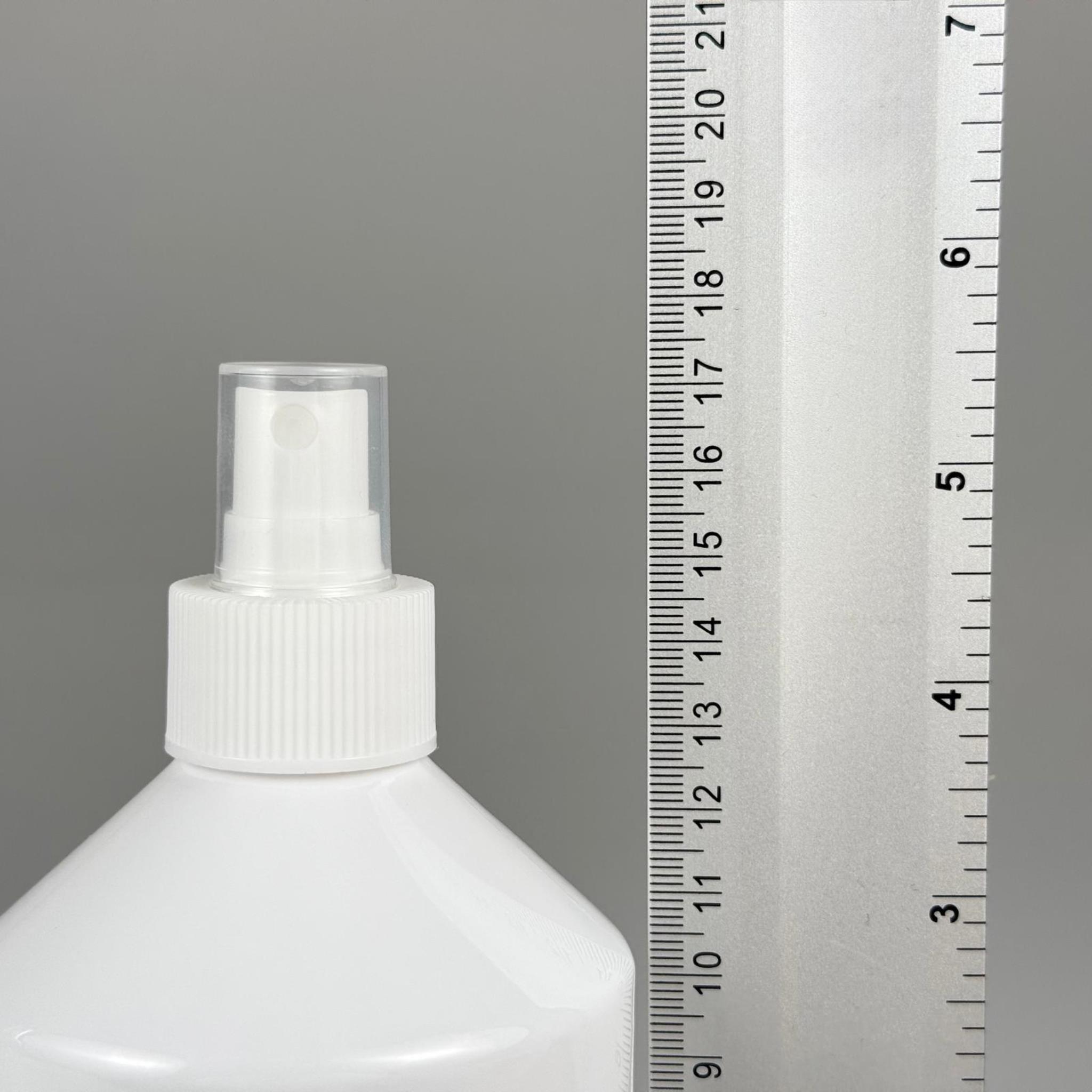 500 CC BEYAZ PET ŞİŞE - 500 ML BEYAZ PLASTİK ŞİŞE BEYAZ PARMAK SPREYLİ