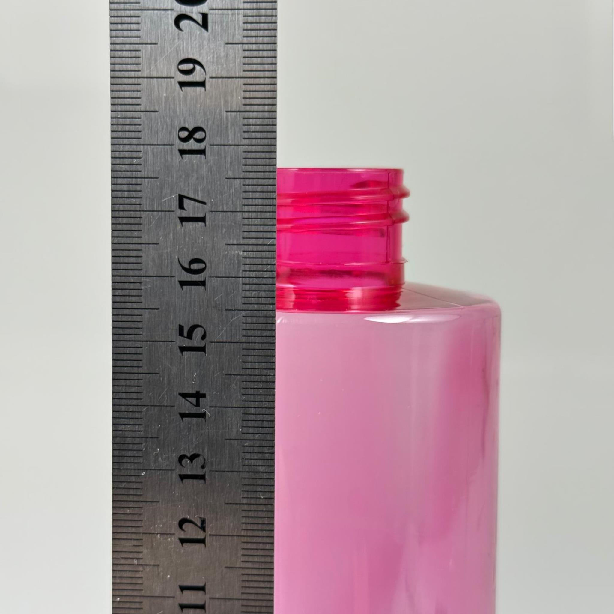 400 CC PEMBE PET ŞİŞE KAPAKSIZ (28 AĞIZ) - 400 ML KALIN PLASTİK ŞİŞE