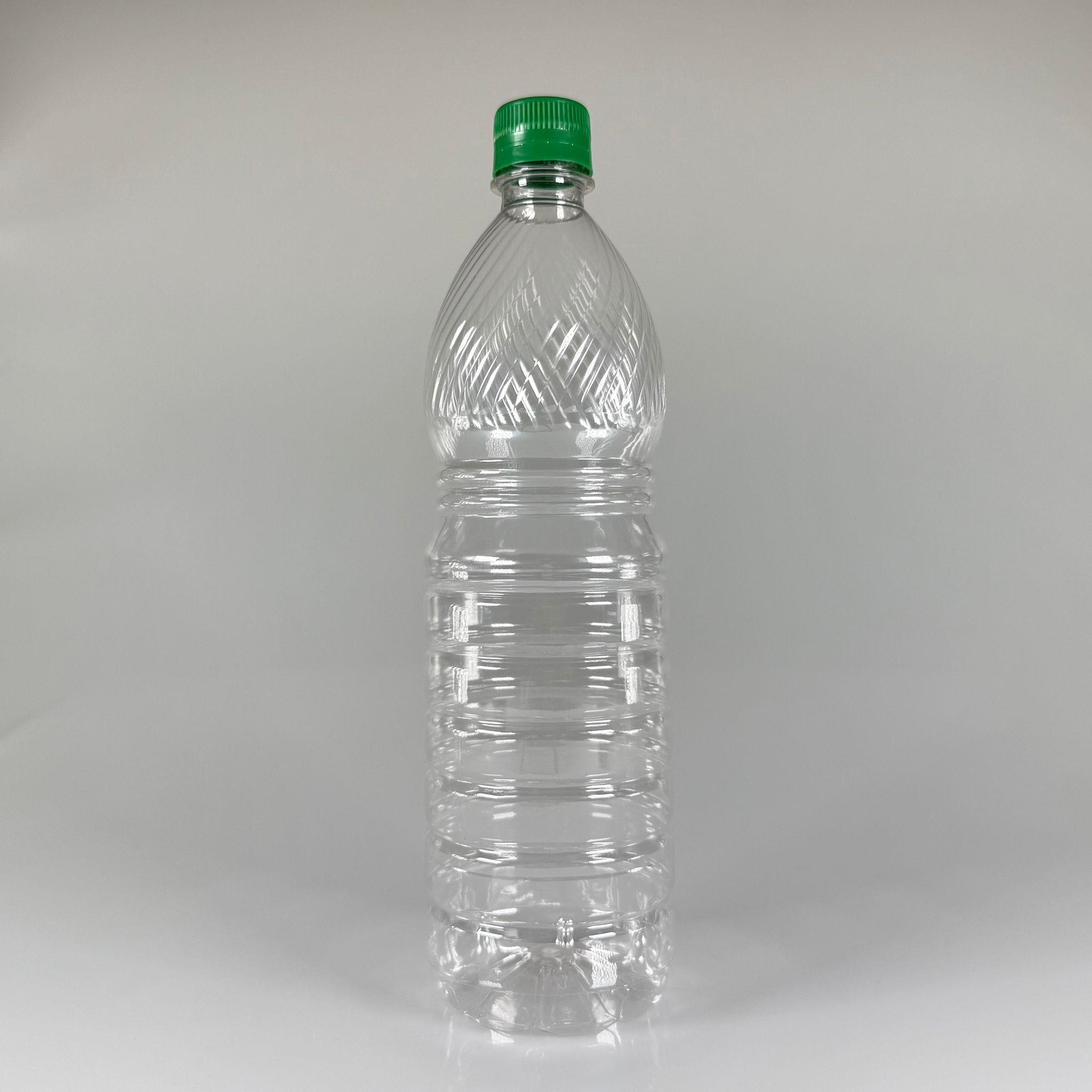 1 LT KİLİTLİ KAPAKLI PET ŞİŞE - YEŞİL KAPAKLI 1 LİTRE BOŞ PET ŞİŞE