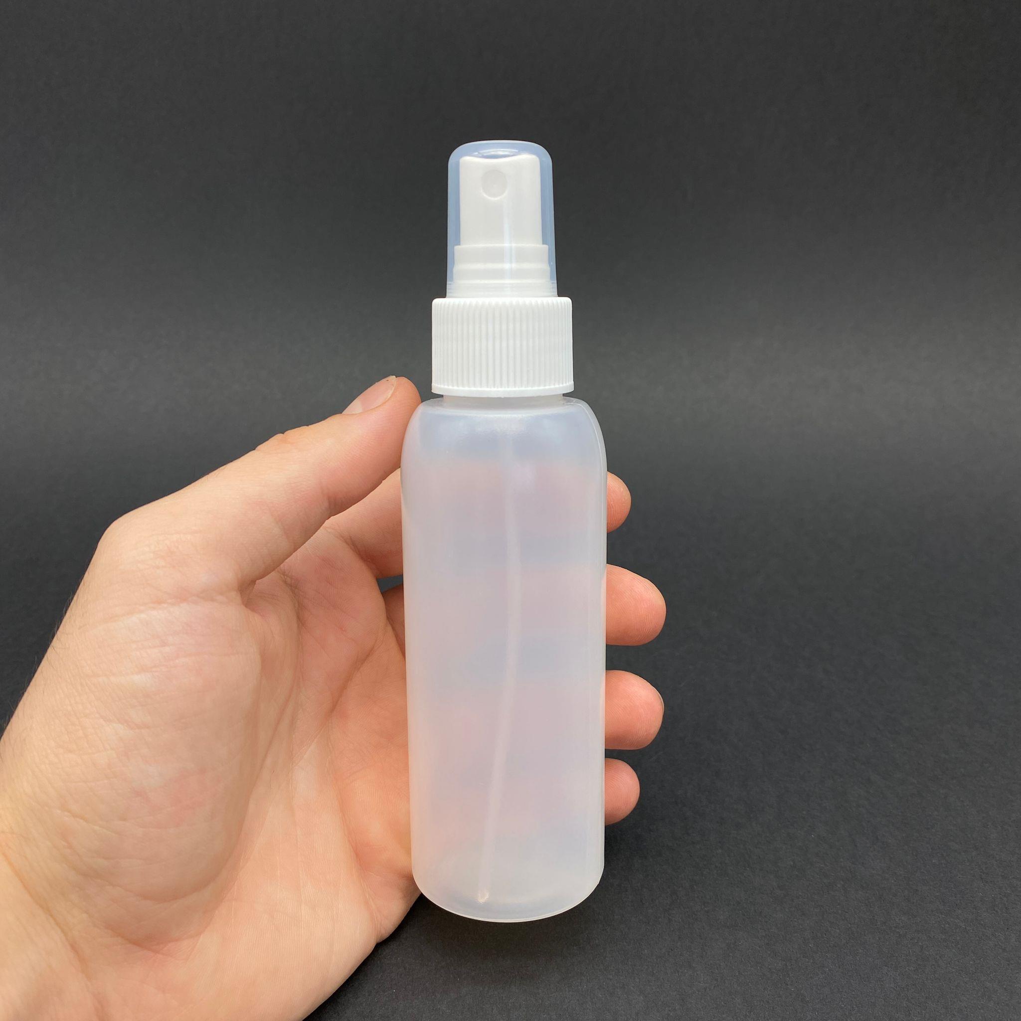 100 CC NATÜREL ŞİŞE - BEYAZ SPREYLİ - 100 ML PLASTİK SPREYLİ ŞİŞE