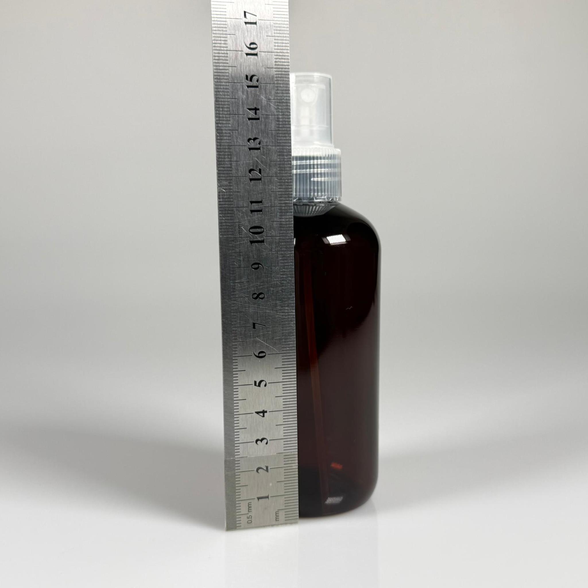 250 CC AMBER ŞİŞE - ŞEFFAF SPREYLİ - 250 ML SPREYLİ PLASTİK ŞİŞE - ZEYNEP MODEL PET ŞİŞE