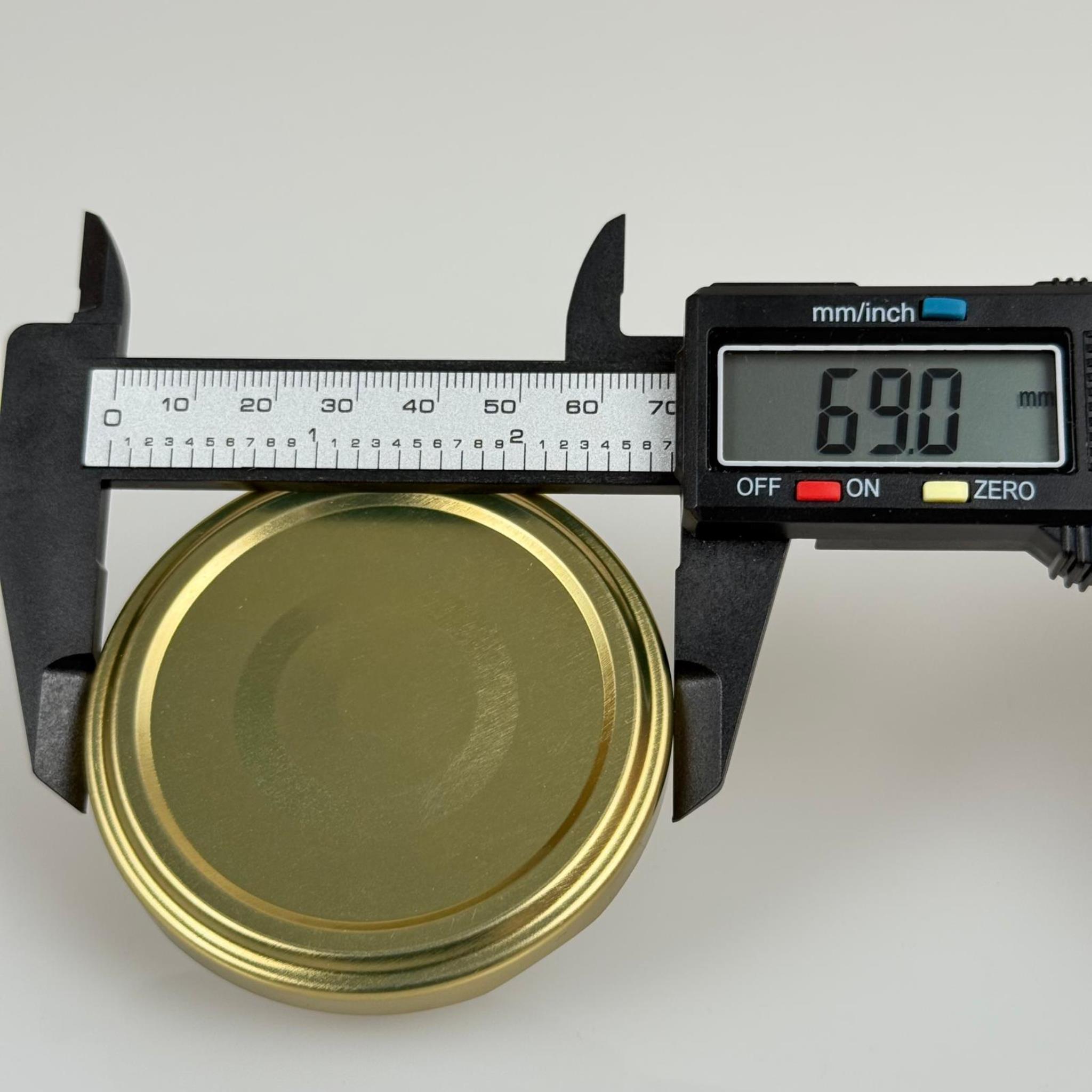 66 MM TWİST-OFF GOLD DÜĞMELİ KOYU (MC066RSB469) - RP60 SİLGAN - EMNİYET DÜĞMELİ - TİKTAK KAPAK - BOTUNLU KAPAK
