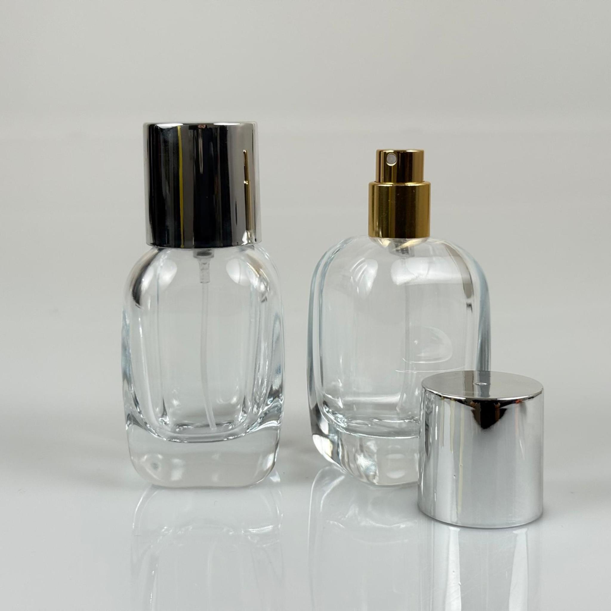 50 ML SİLİNDİR MODEL CORE PARFÜM ŞİŞESİ - GOLD METAL SPREYLİ + GÜMÜŞ GENİŞ KAPAKLI (AĞIZ 15 MM GEÇME KOLAY KAPAMA)