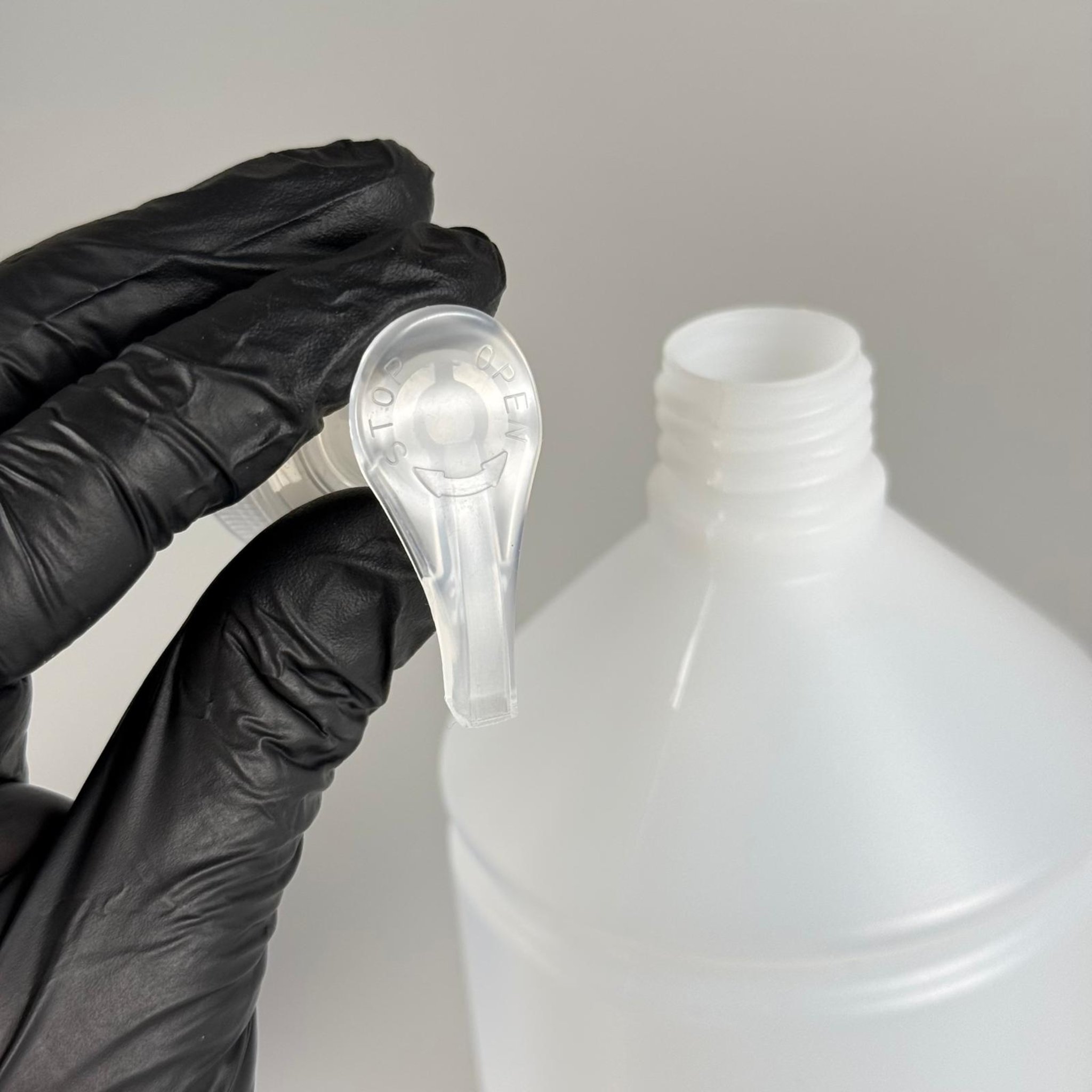 1000 CC TİNER ŞİŞESİ - ŞEFFAF SIVI SABUN POMPALI - 1000 ML KİMYASALA DAYANIKLI PLASTİK ŞİŞE - 1 LT POLİETİLEN ŞİŞE