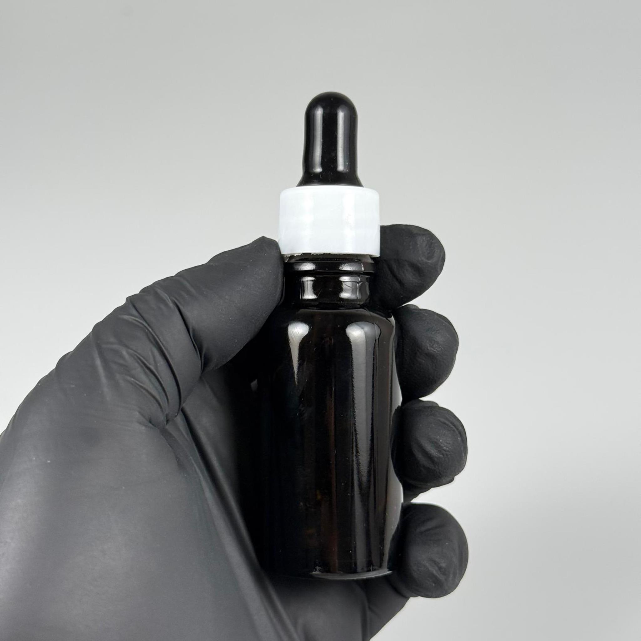 20 CC ÜST KALİTE AMBER CAM DAMLALIKLI ŞİŞE - SİYAH EMZİK + BEYAZ DÜZ KAPAK + CAM PİPET TAKIM - 20 ML ÜST KALİTE KAHVERENGİ DAMLALIKLI ŞİŞE SETİ