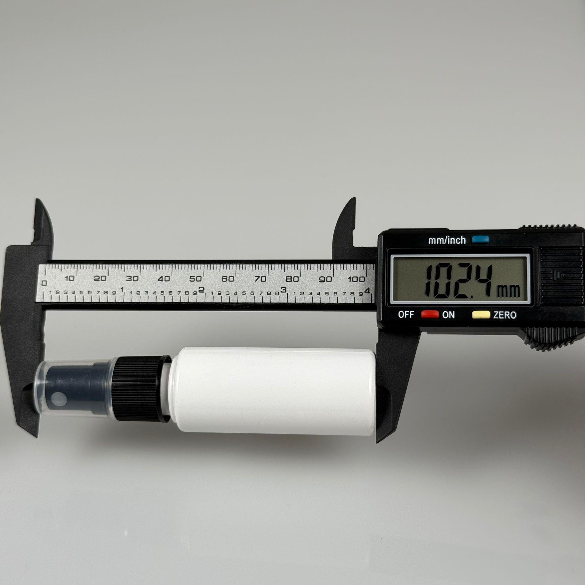 30 CC BEYAZ PET ŞİŞE - SİYAH SPREYLİ TESTER 30 ML PLASTİK ŞİŞE