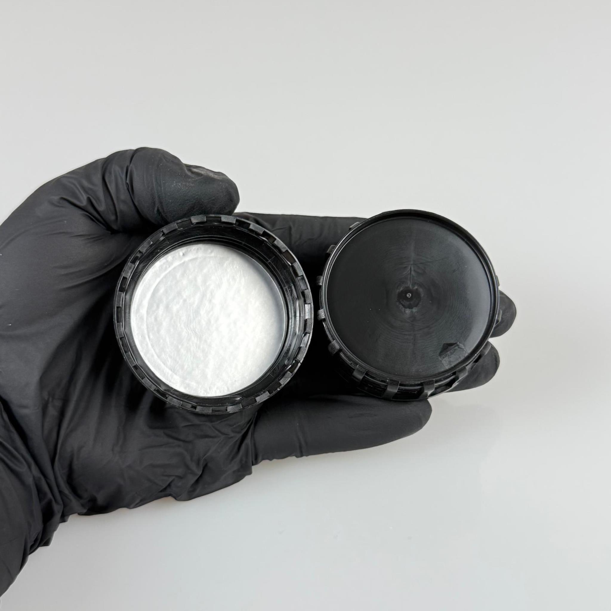 50 MM ALÜMİNYUM İNDİKSİYON CONTALI SİYAH PLASTİK KAPAK - SK50/24 BERİCAP PLASTİK ZİRAİ BİDON KAPAĞI (TARIM BİDONU İÇİN)