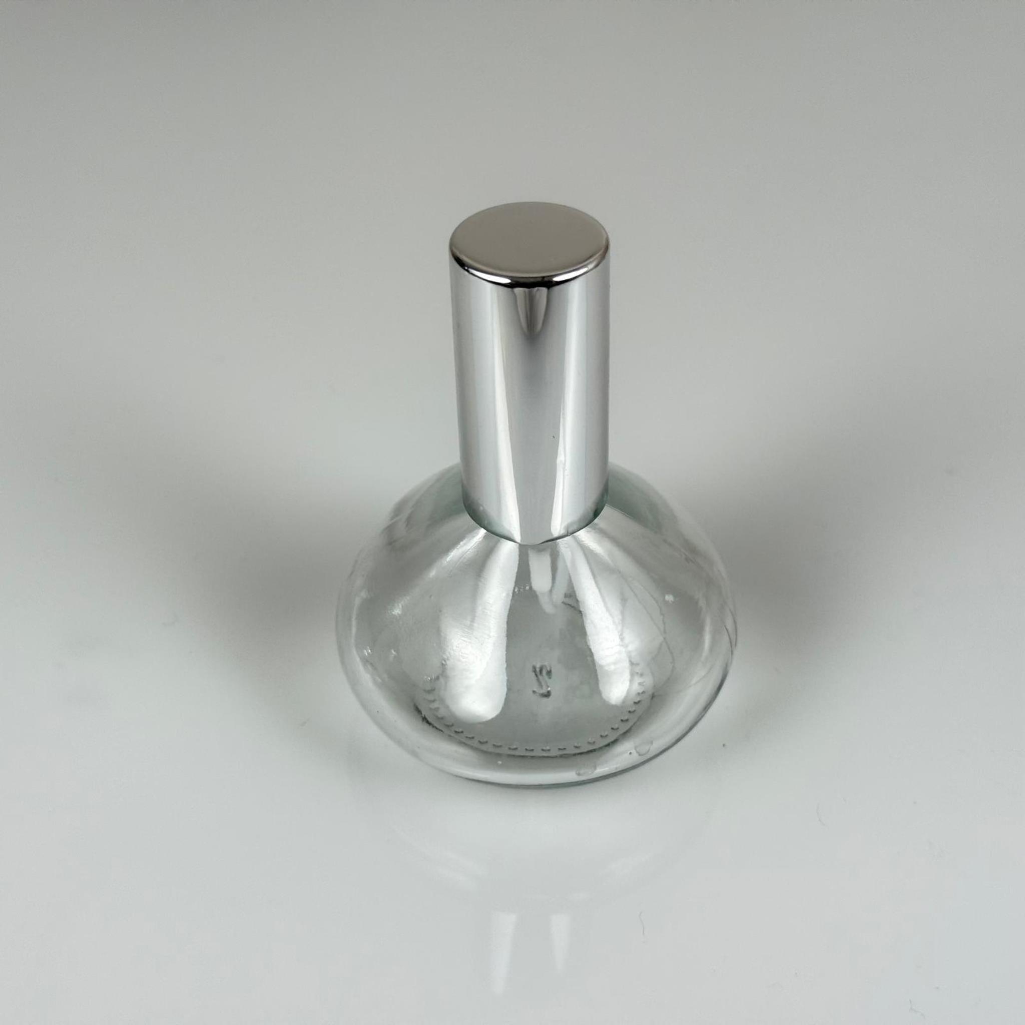 50 CC BASIK CAM ŞİŞE + GÜMÜŞ SPREY FISFIS - 50 ML HEDİYELİK CAM KOLONYA ŞİŞESİ - PARFÜM ESANS ŞİŞESİ - DÜĞÜN, NİŞAN, SÖZ, KINA, CENAZE, PROMOSYON, PARFÜM İÇİN HEDİYELİK KOLONYA ŞİŞELERİ