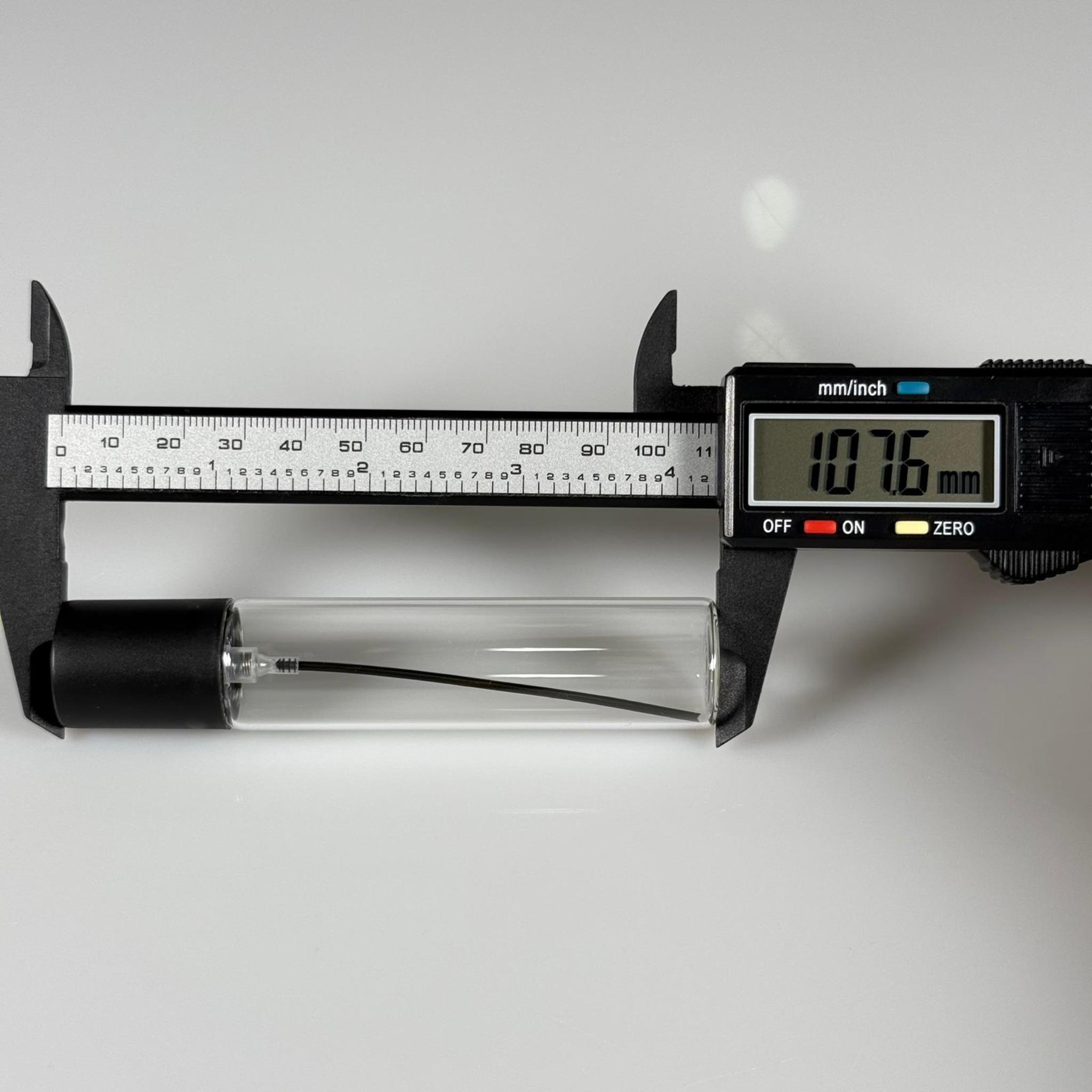 PARFÜM ŞİŞESİ 25 ML - 25 CC PARFÜM AMBALAJI VALFLİ (GEÇME AĞIZ) CAM KALEM PARFÜM İÇİN ŞİŞELERİ - SİYAH SPREY + KAPAKLI SET TAKIM