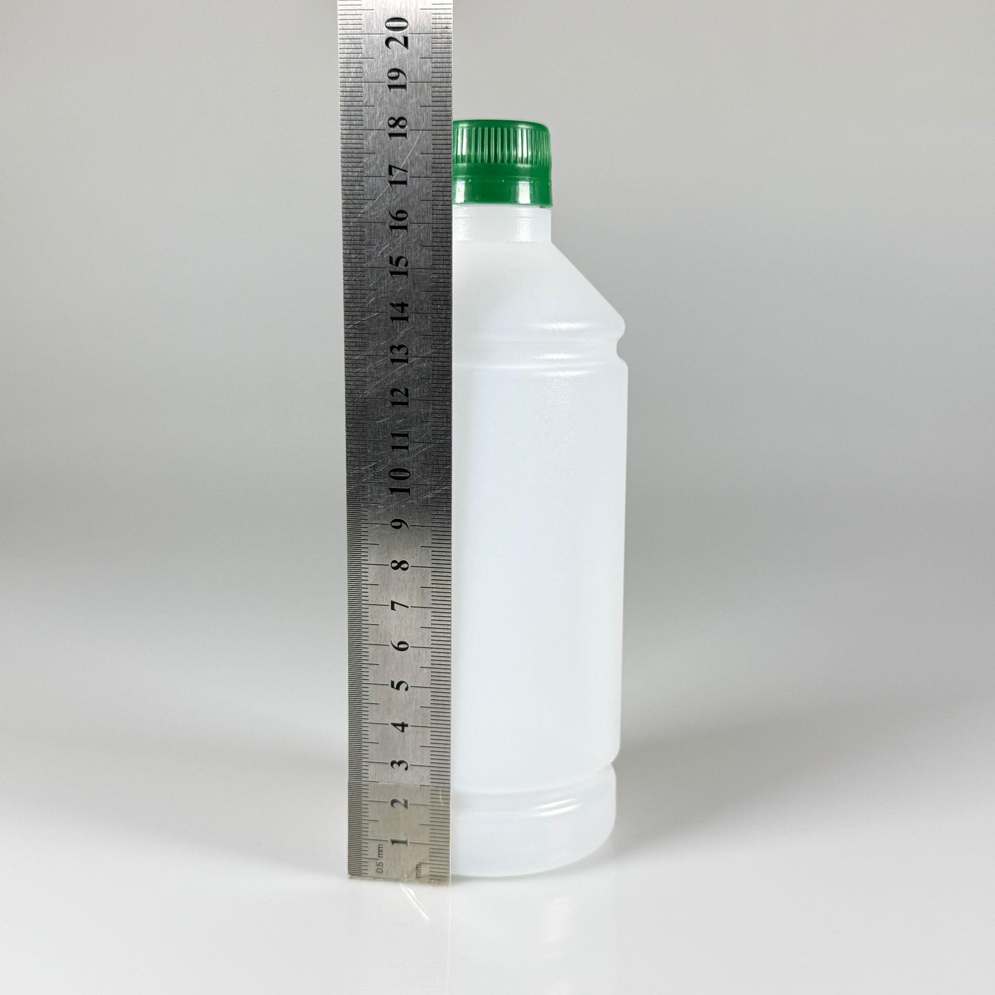 500 CC TİNER ŞİŞESİ - YEŞİL KİLİTLİ KAPAKLI - 500 ML KİMYASALA DAYANIKLI PLASTİK ŞİŞE - 0,5 LT POLİETİLEN ŞİŞE