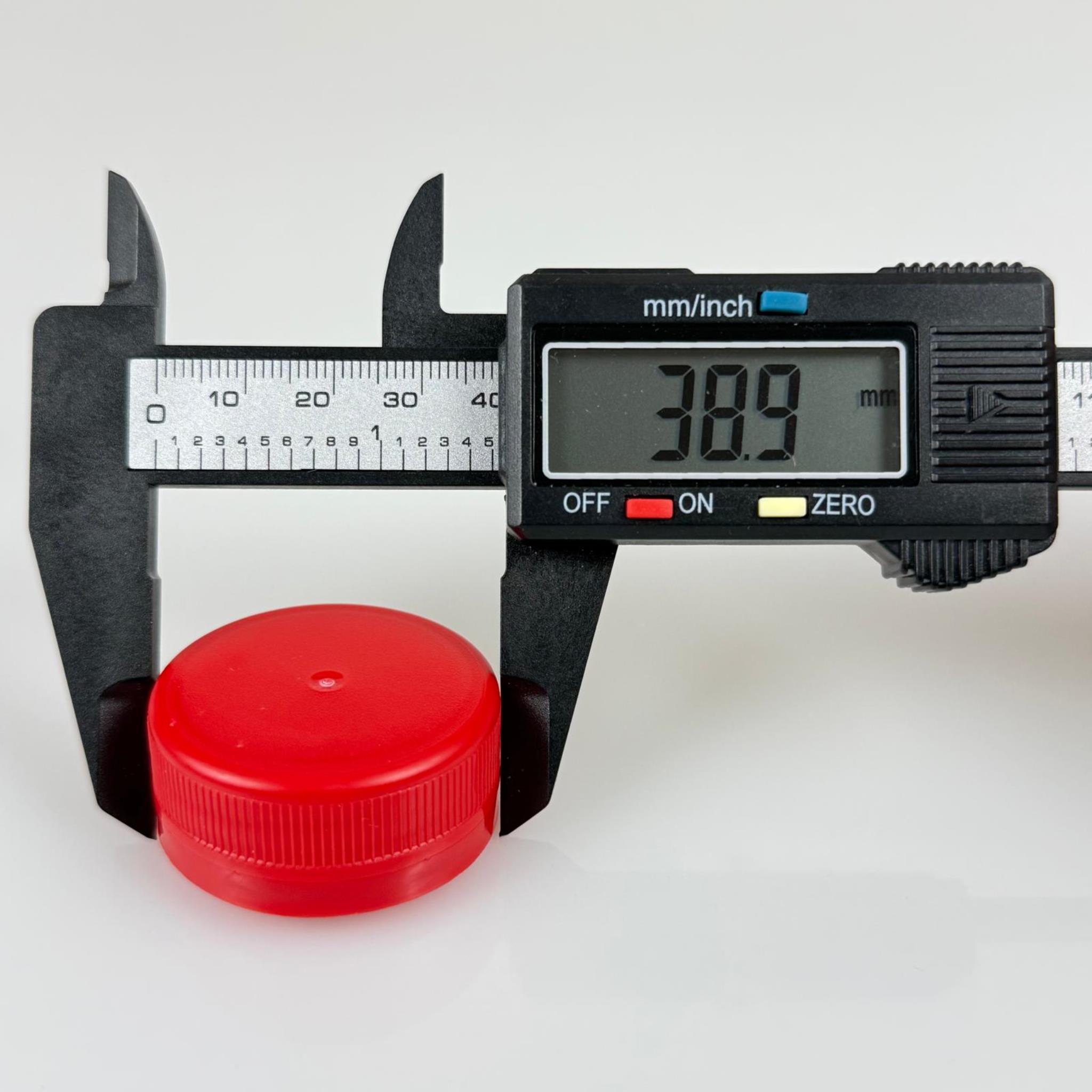 BERİCAP PLASTİK KAPAK SK 38 16-2 S2 MK KIRMIZI 0812 (PLV) - 38 MM