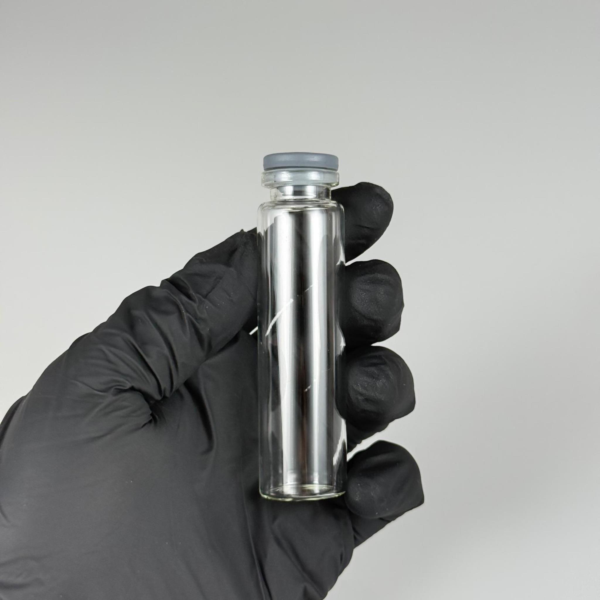 22x80 MM İNCE BOROSİLİKAT FLAKON CAM ŞİŞE 20 ML + BUTİL KAUÇUK TIPA 20 MM - ŞEFFAF CAM İLAÇ, ECZA, PENİSİLİN, MEDİKAL, LABORATUVAR, FARMASÖTİK ŞİŞELERİ