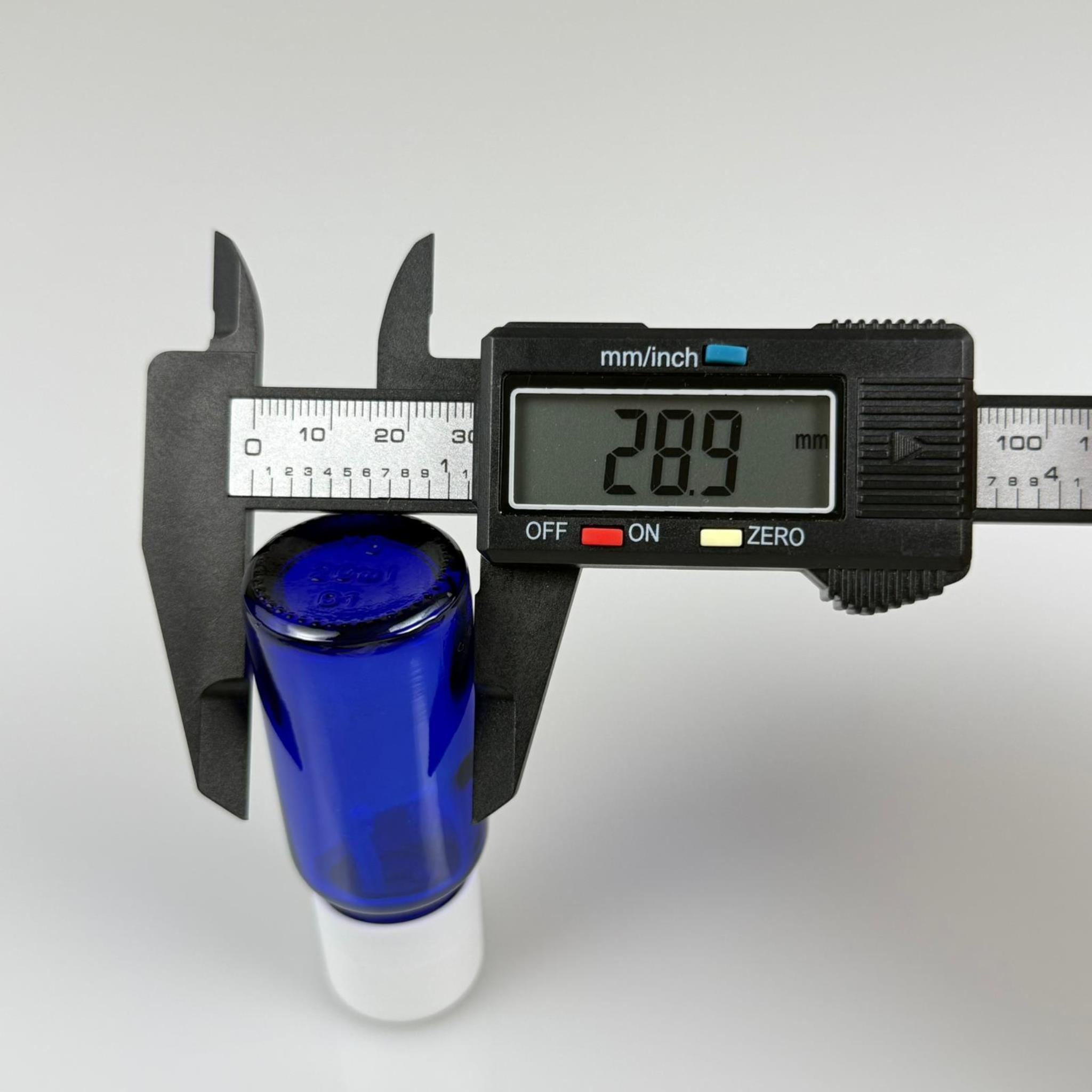 20 CC MAVİ CAM ŞİŞE + İÇTEN DAMLALIKLI ÇOCUK KİLİTLİ BEYAZ KAPAK - MAVİ 20 ML KİLİT KAPAKLI DAMLATMALI ŞİŞE