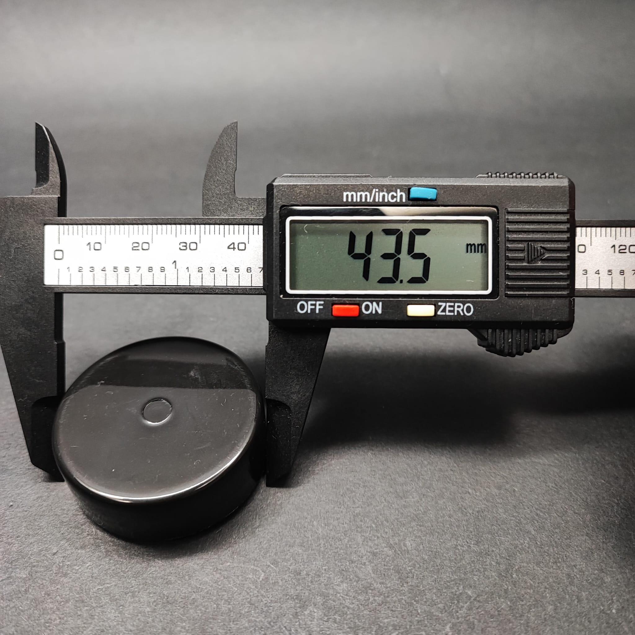41 MM VİDALI PLASTİK KAPAK SİYAH