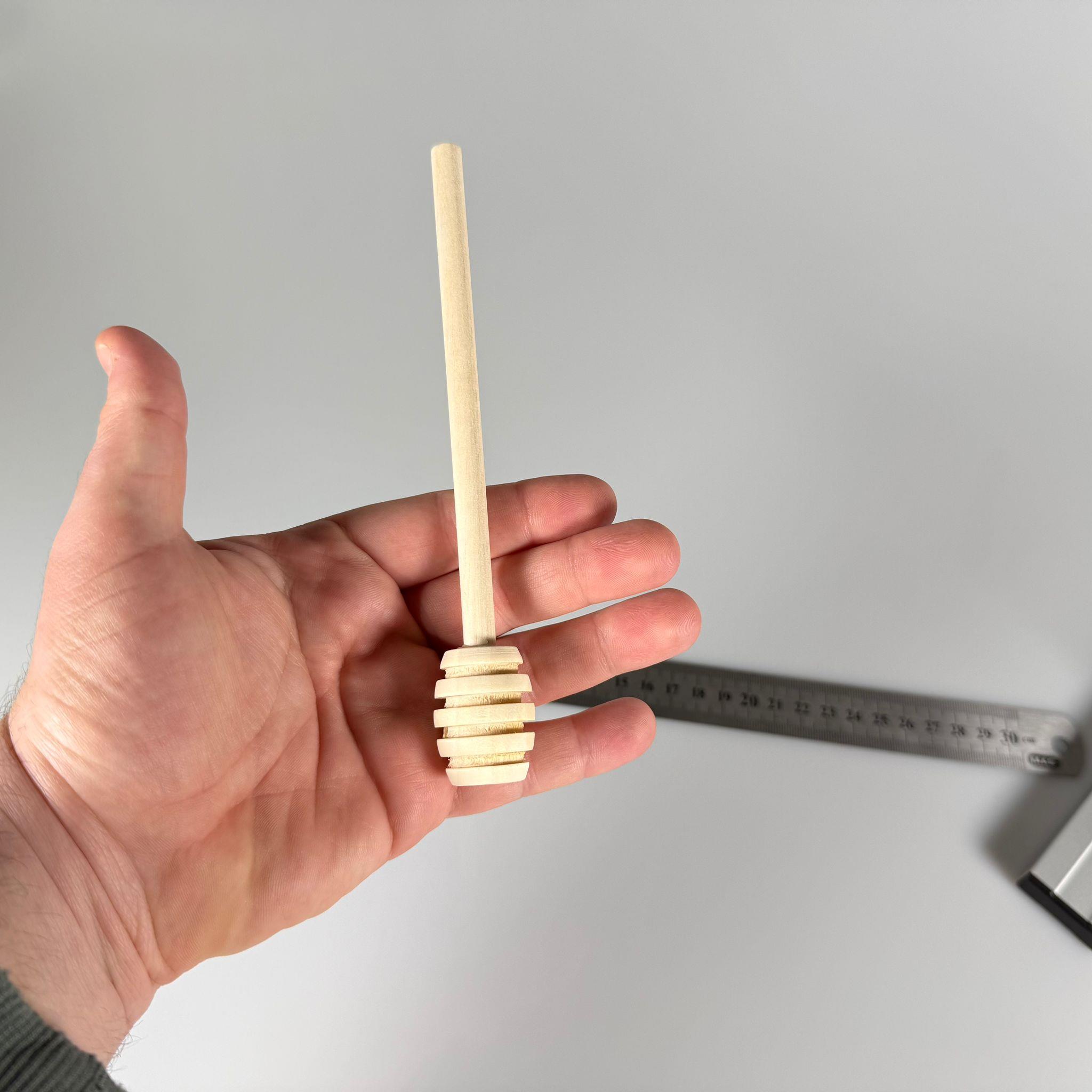 BAMBU AHŞAP BAL KAŞIĞI - 17 CM