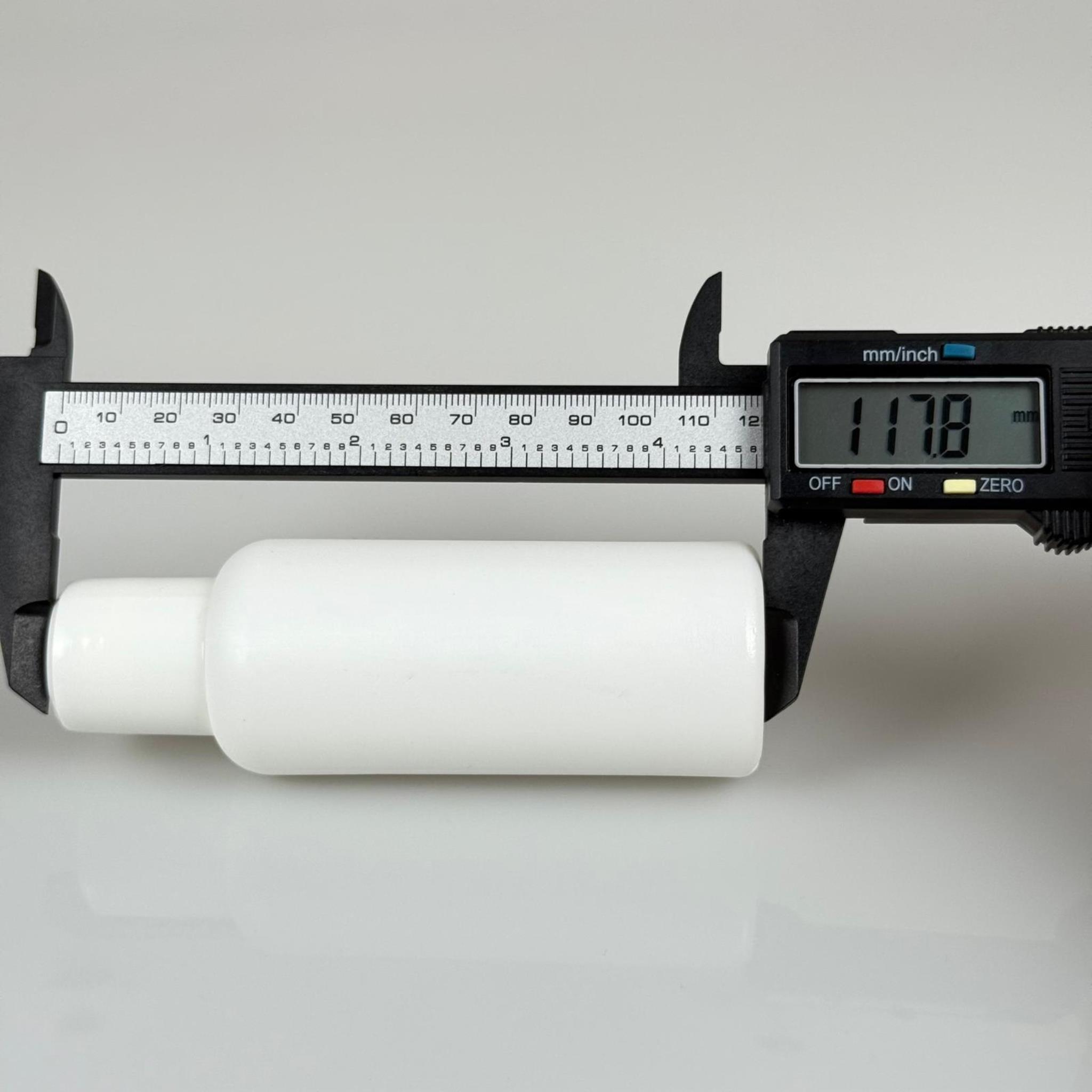 100 CC ASETON ŞİŞE BEYAZ + KAPAK + TIPA