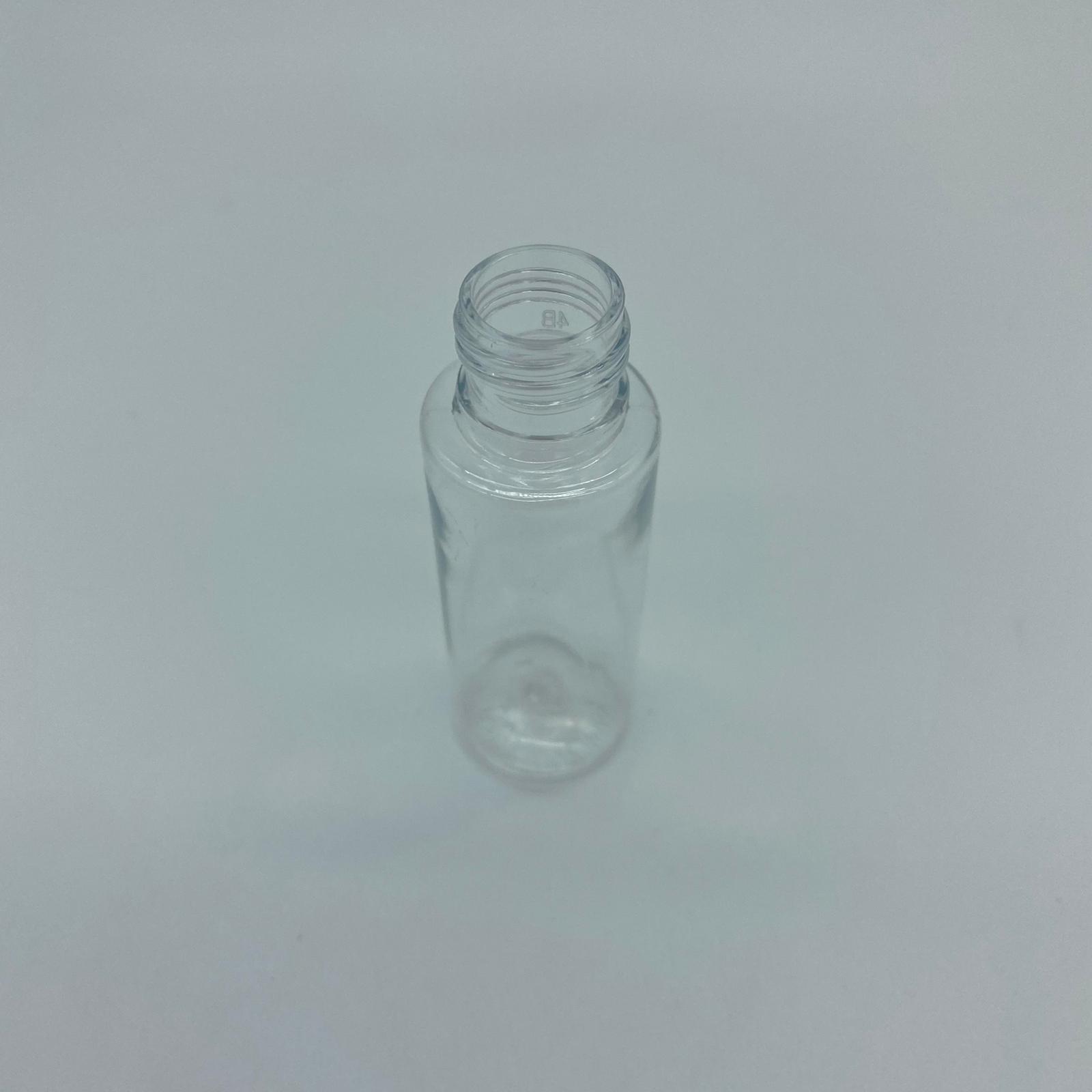 30 CC ŞEFFAF SİLİNDİR UZUN MODEL PET ŞİŞE KAPAKSIZ (18 AĞIZ) - 30 ML PET ŞİŞE